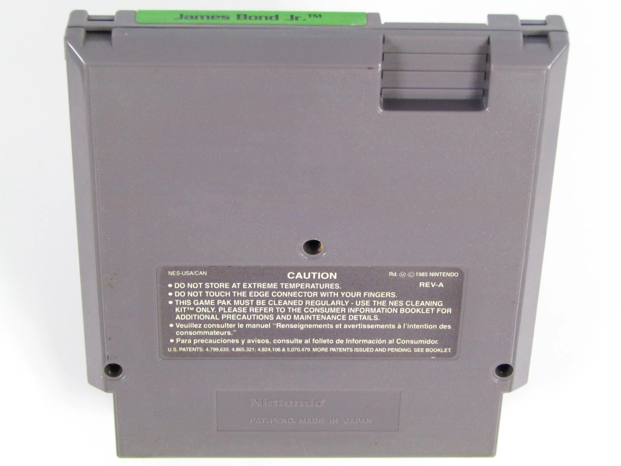 James Bond Jr (Nintendo / NES) - Image 2