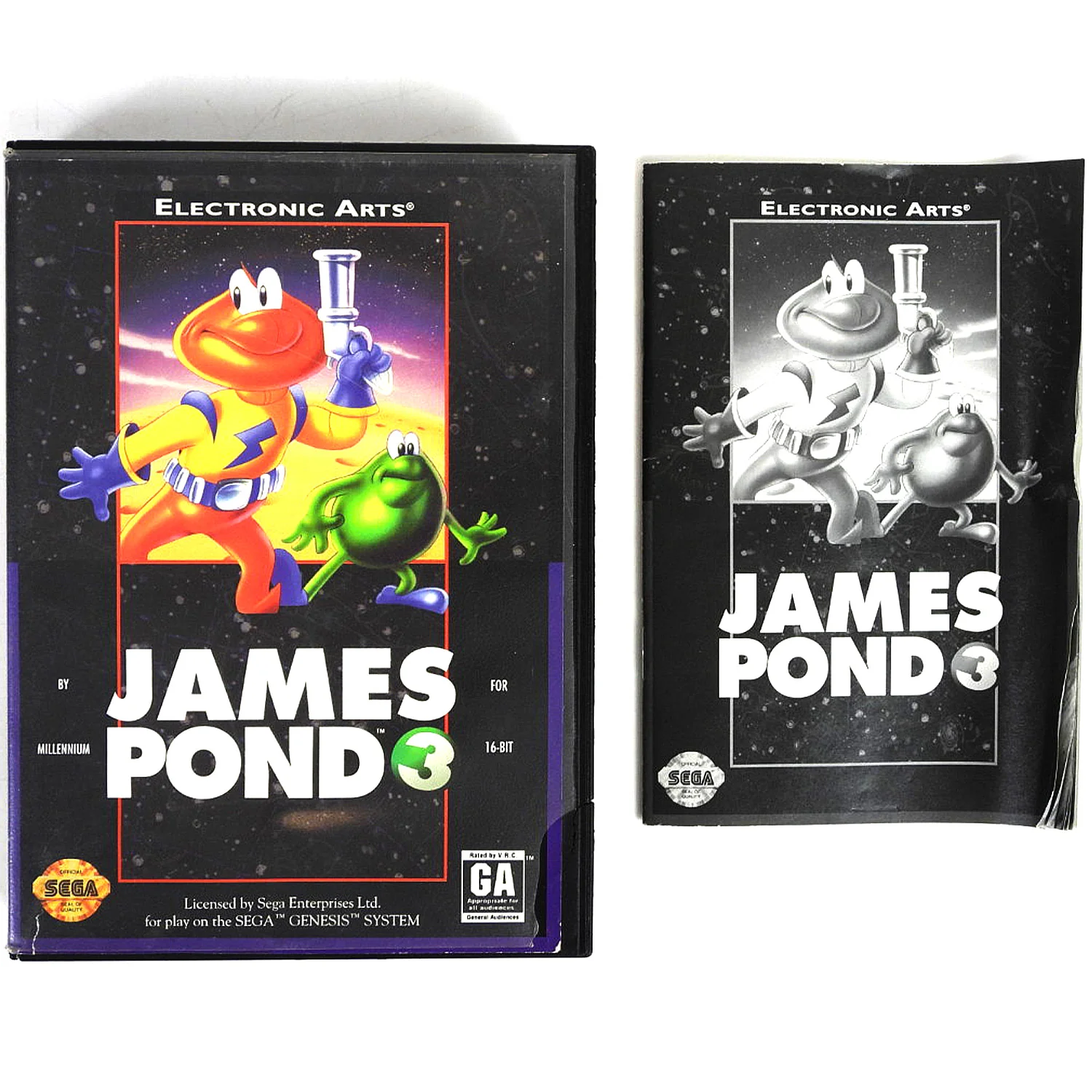 James Pond 3 Operation Starfish (Sega Genesis) - Image 2