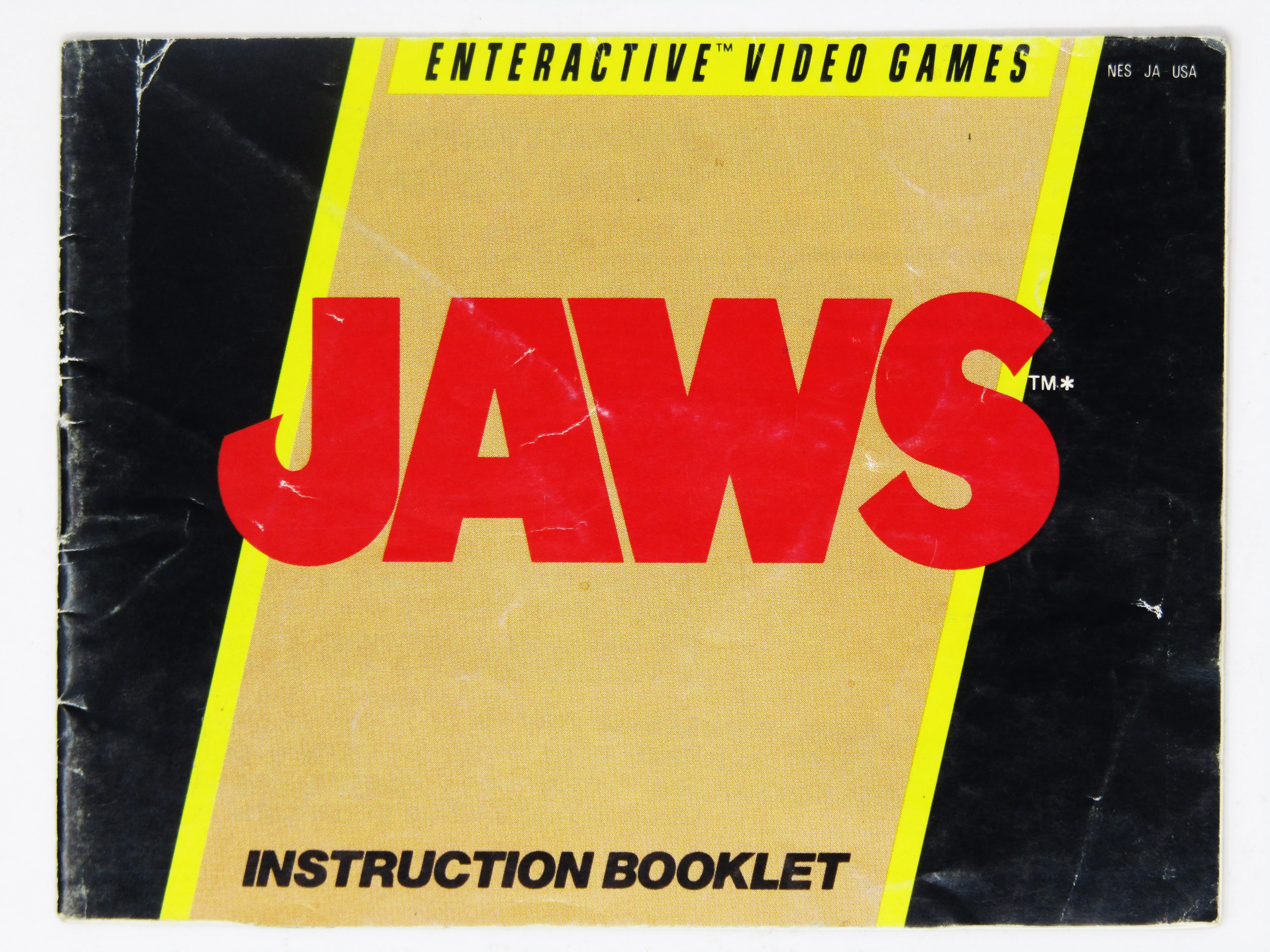 Jaws [5 Screws] [Manual] (Nintendo / NES) - Image 3