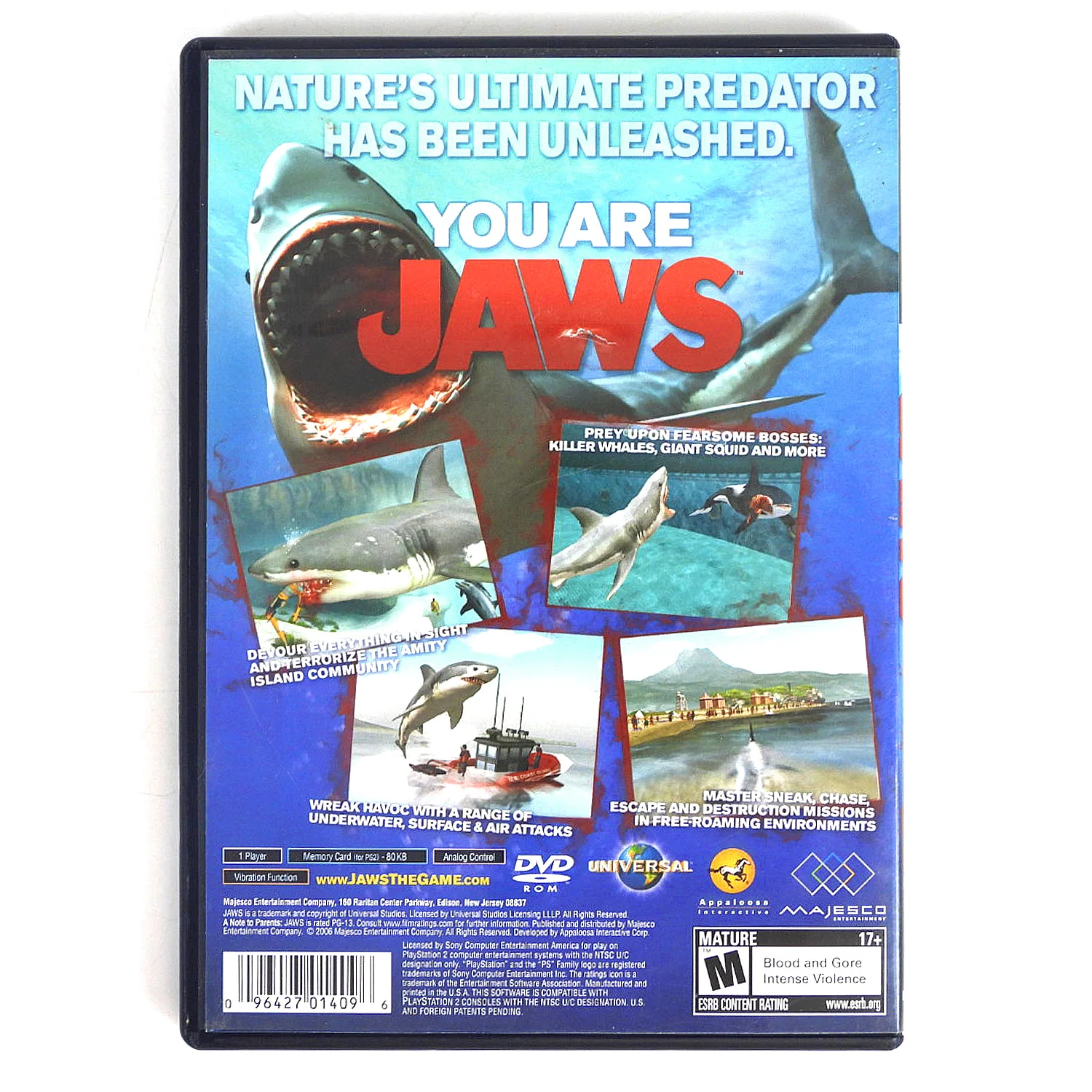 Jaws Unleashed (PlayStation 2 / PS2) - Image 6