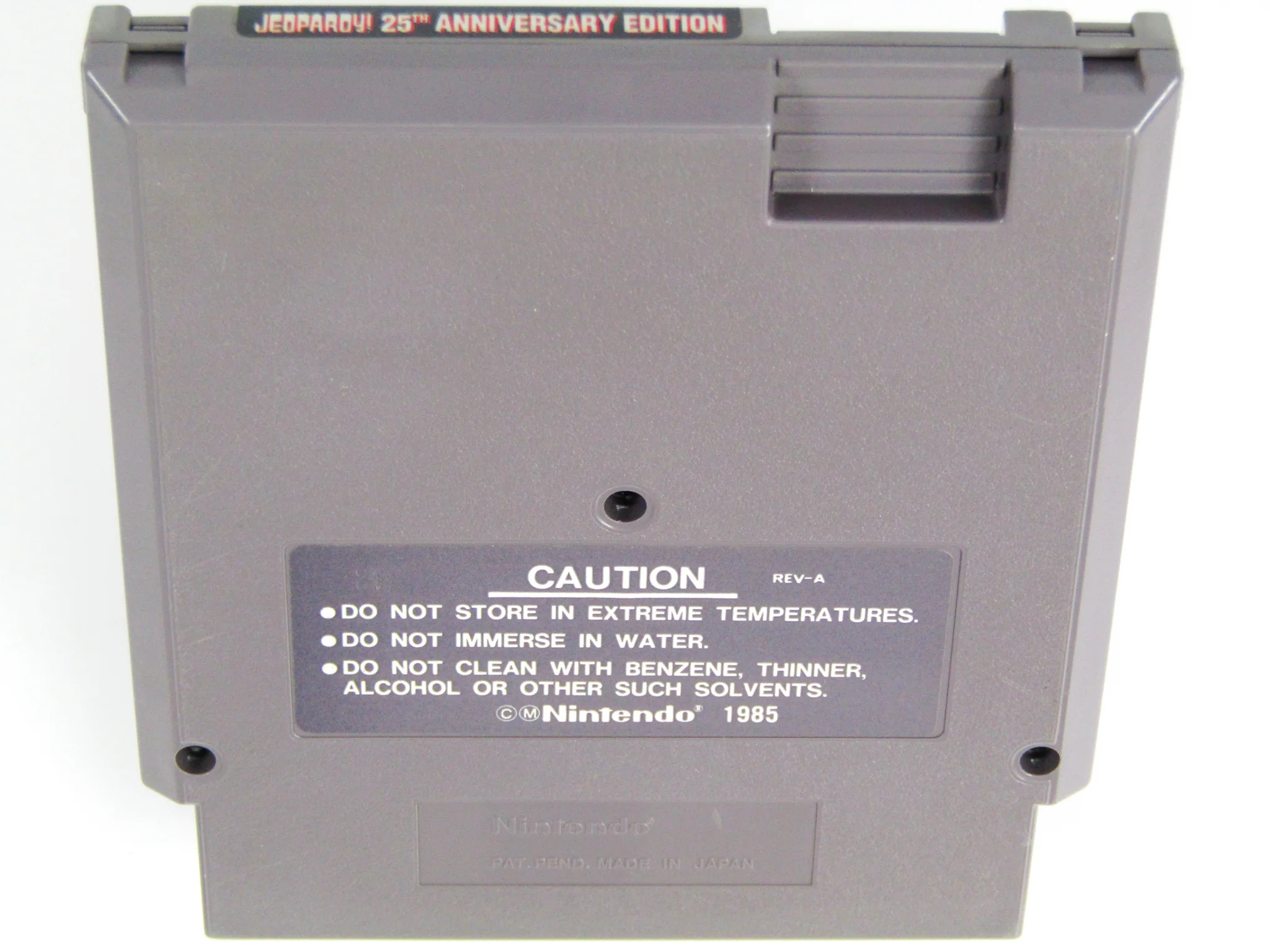 Jeopardy 25th Anniversary (Nintendo / NES) - Image 4