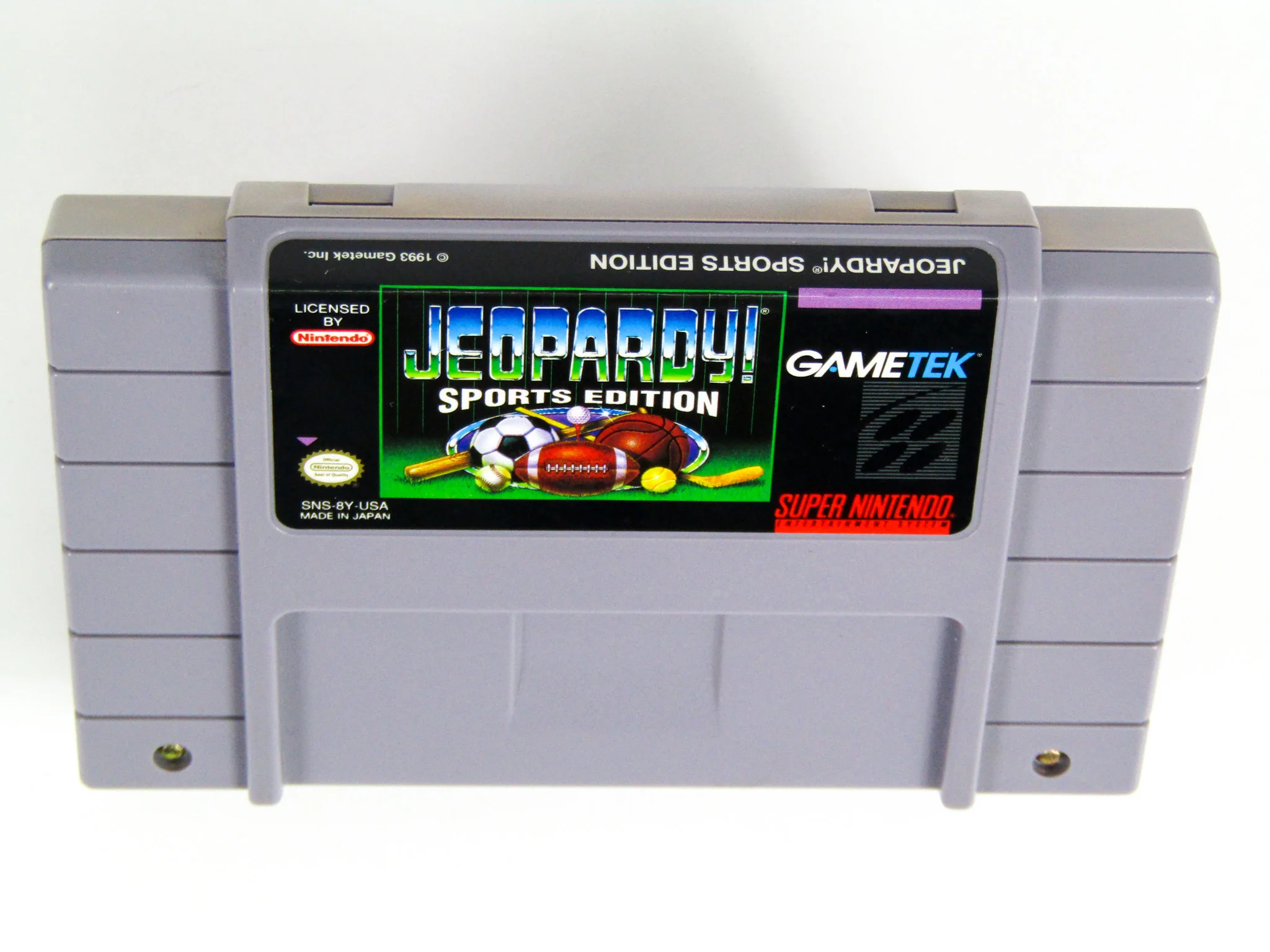 Jeopardy Sports Edition (Super Nintendo / SNES) - Image 4