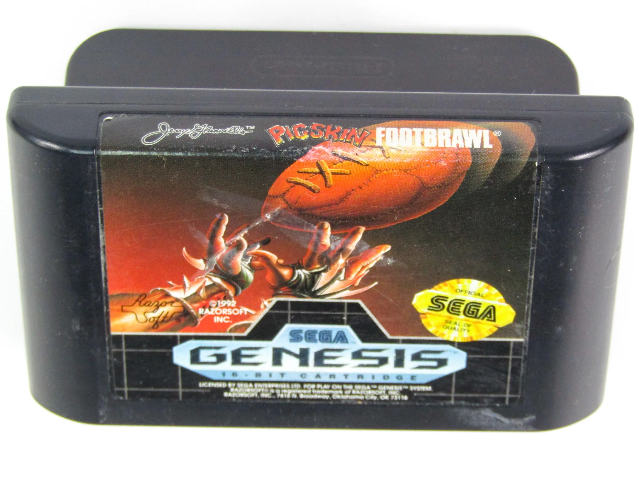 Jerry Glanville's Pigskin Footbrawl (Sega Genesis) - Image 4