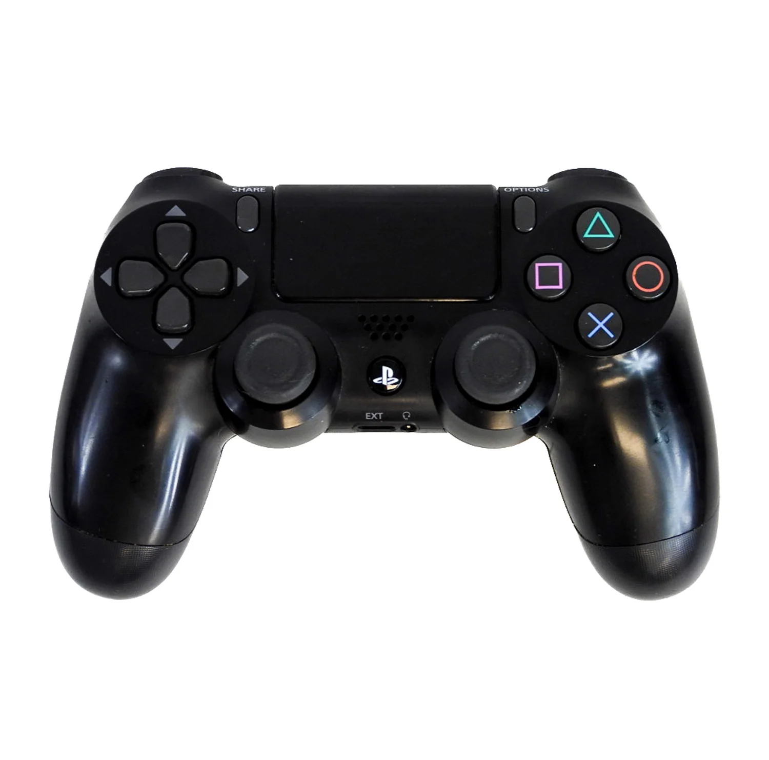 Jet Black Dualshock 4 Controller (PlayStation 4 / PS4) - Image 2