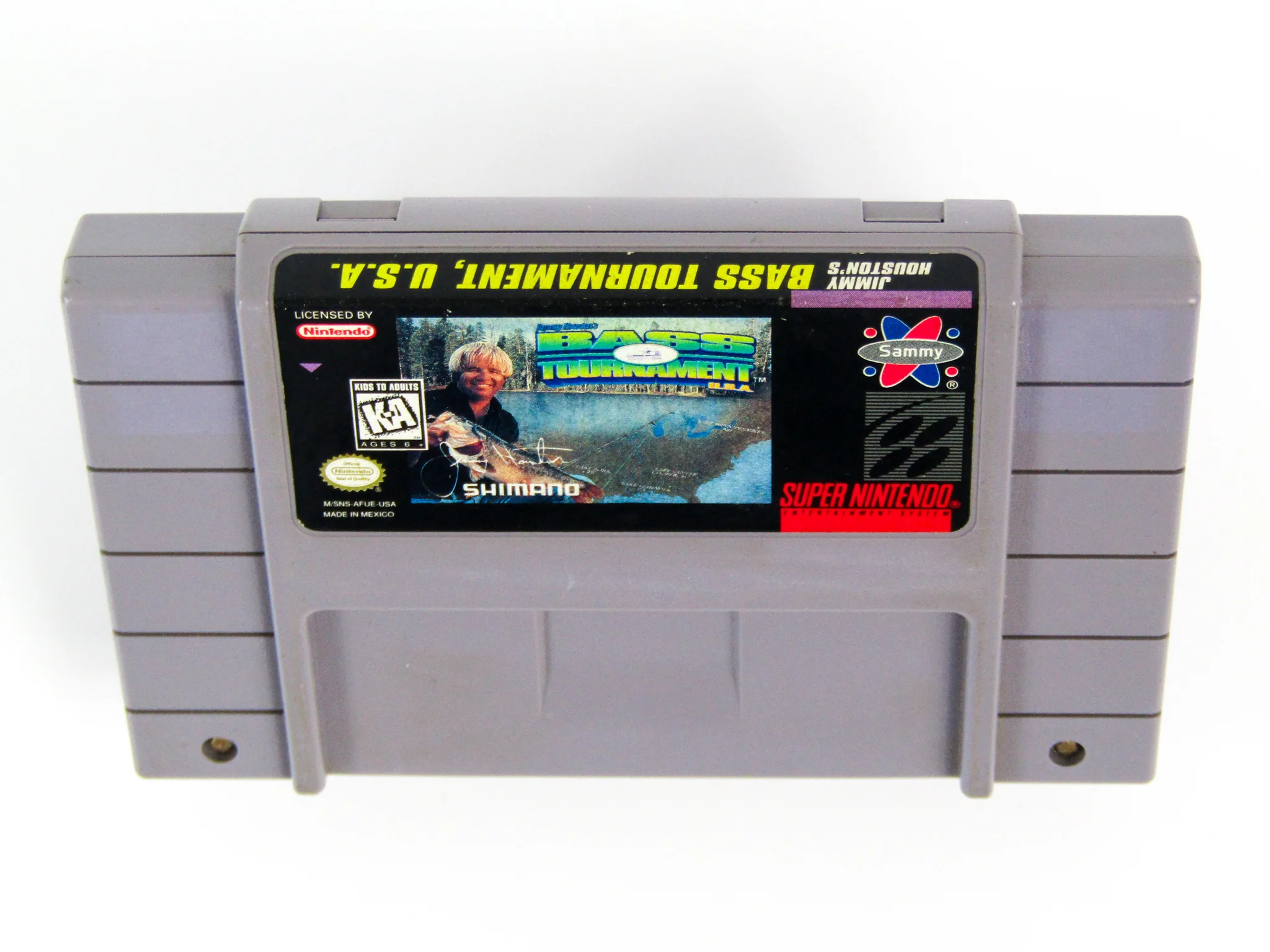 Jimmy Houston's Bass Tournament U.S.A. (Super Nintendo / SNES) - Image 3