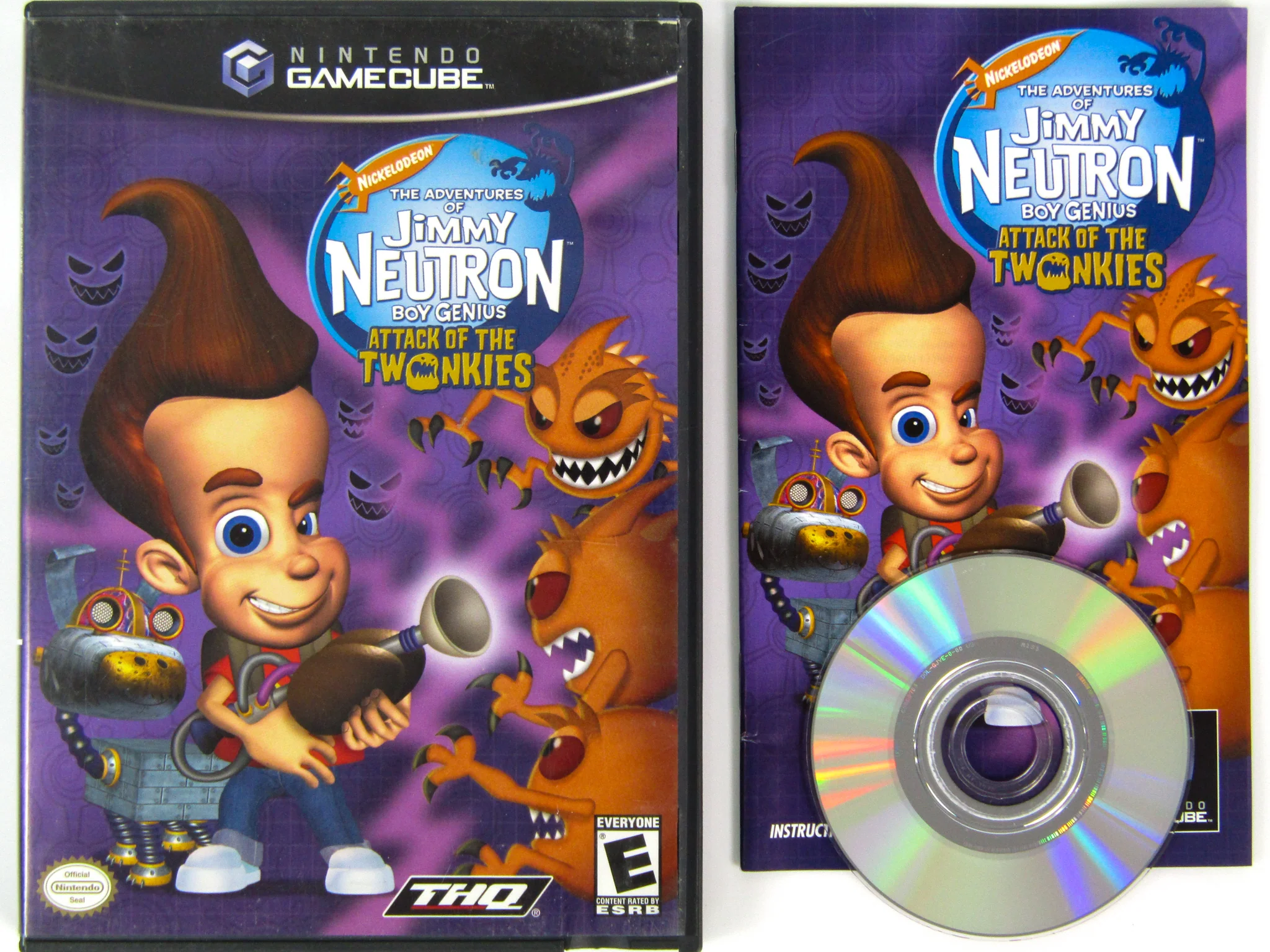 Jimmy Neutron Attack Of The Twonkies (Nintendo GameCube) - Image 2