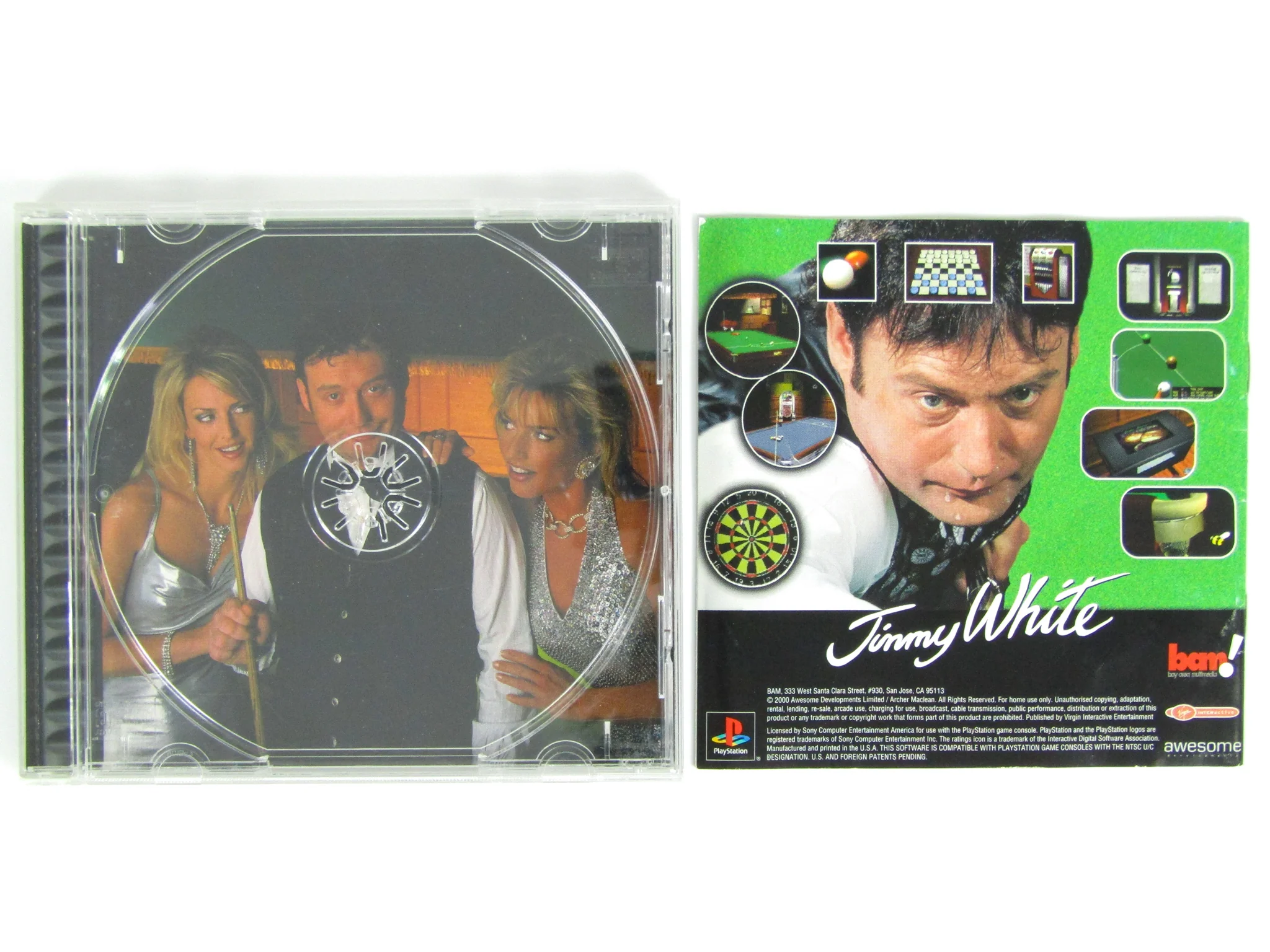 Jimmy White's 2 Cueball (PlayStation / PS1) - Image 3