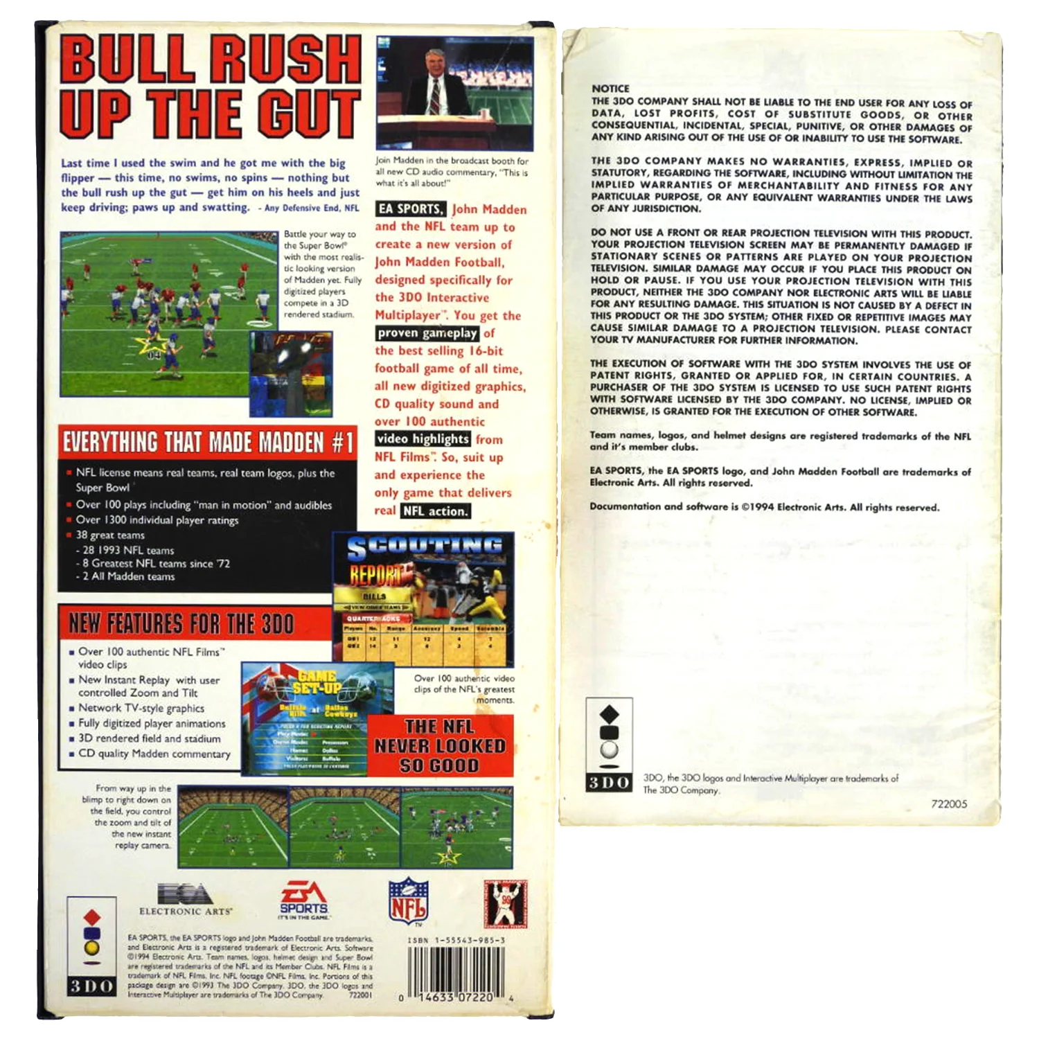 John Madden Football (3DO) - Image 2