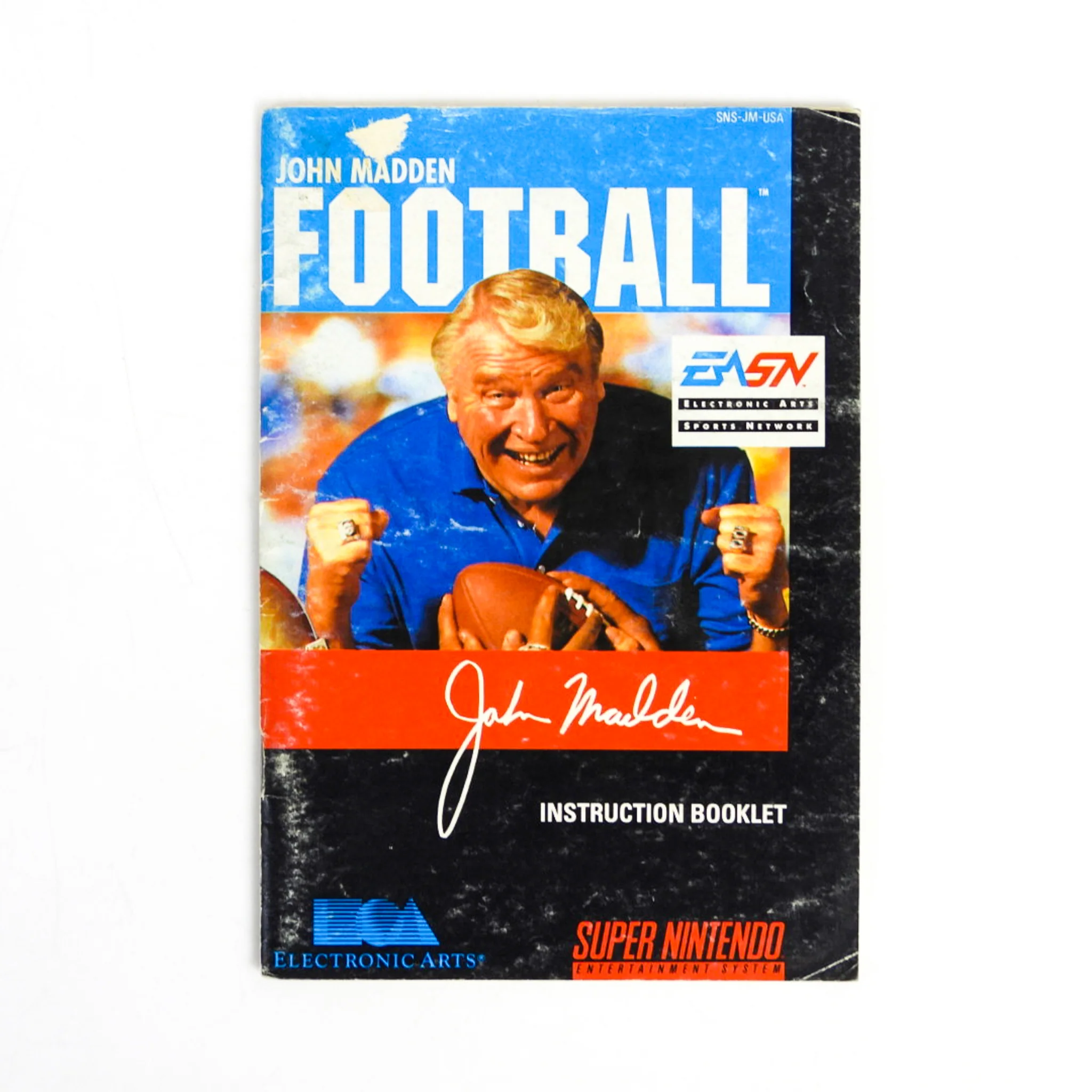 John Madden Football [Manual] (Super Nintendo / SNES) - Image 3