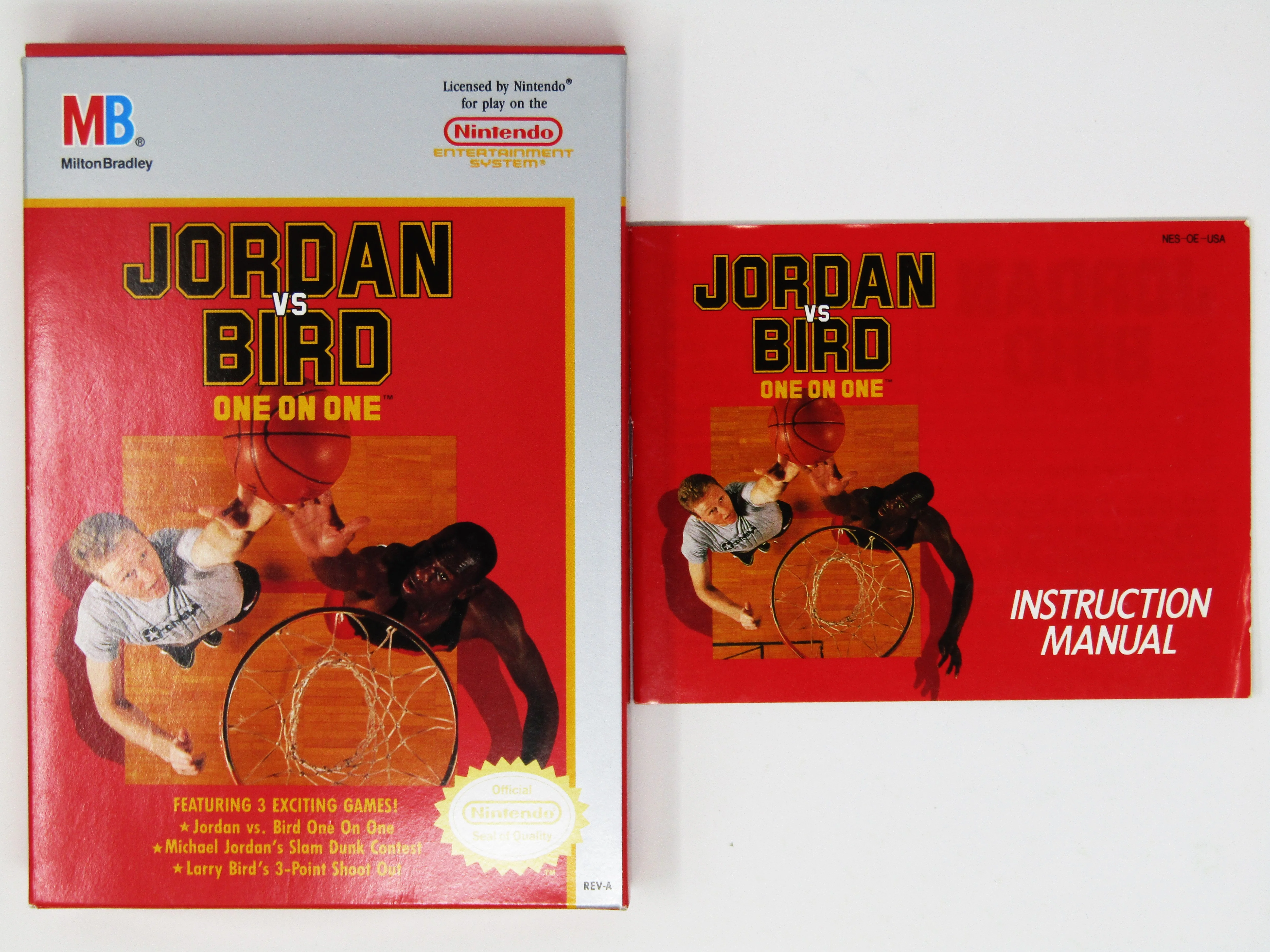 Jordan vs Bird One On One (Nintendo / NES) - Image 3