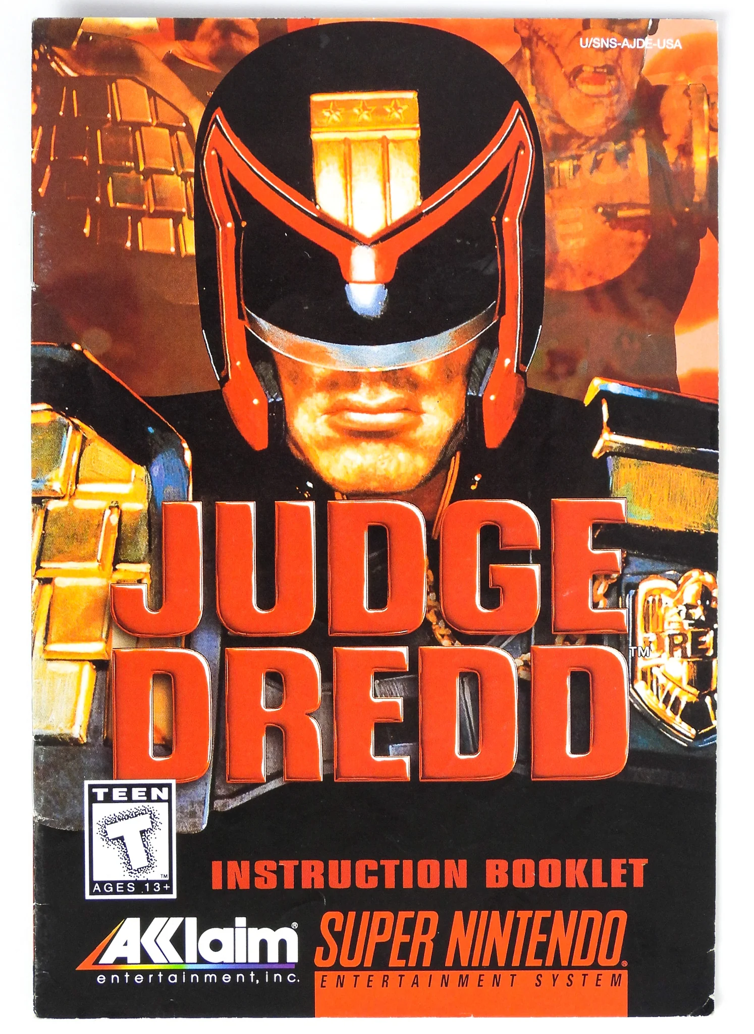 Judge Dredd [Manual] (Super Nintendo / SNES) - Image 3