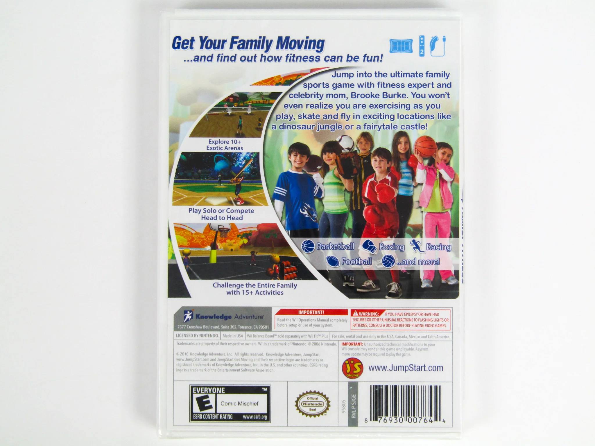 JumpStart: Get Moving Family Fitness (Nintendo Wii) - Image 2