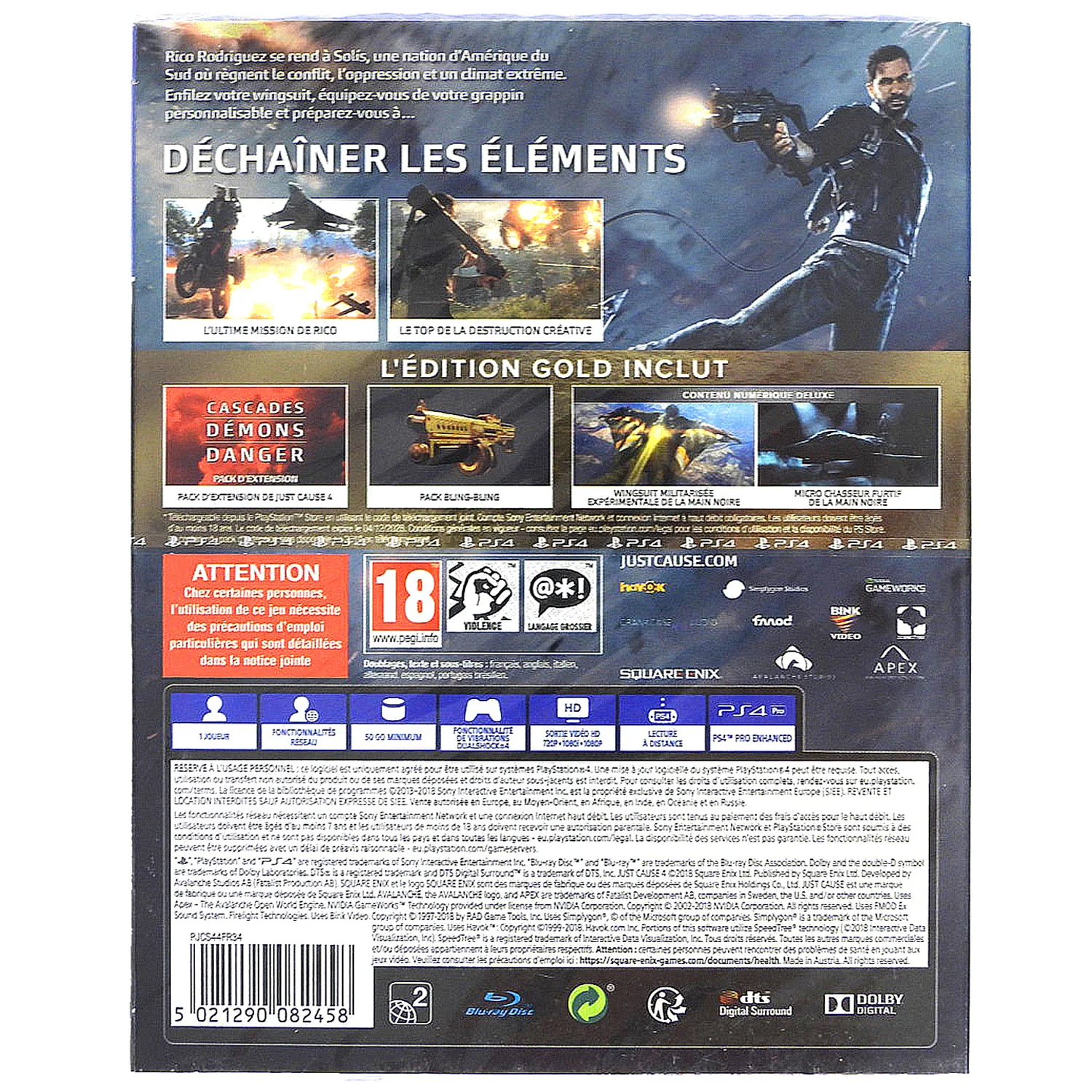Just Cause 4 [Gold Edition] [PAL] (PlayStation 4 / PS4) - Image 2