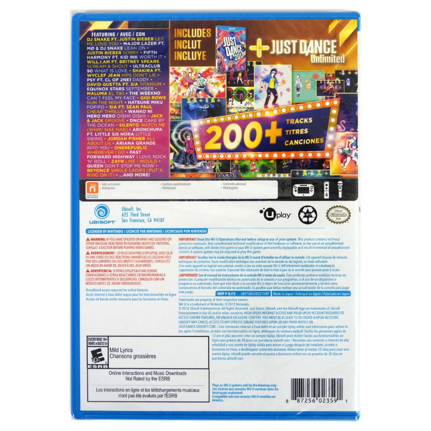 Just Dance 2017 [Gold Edition] (Nintendo Wii U) - Image 2
