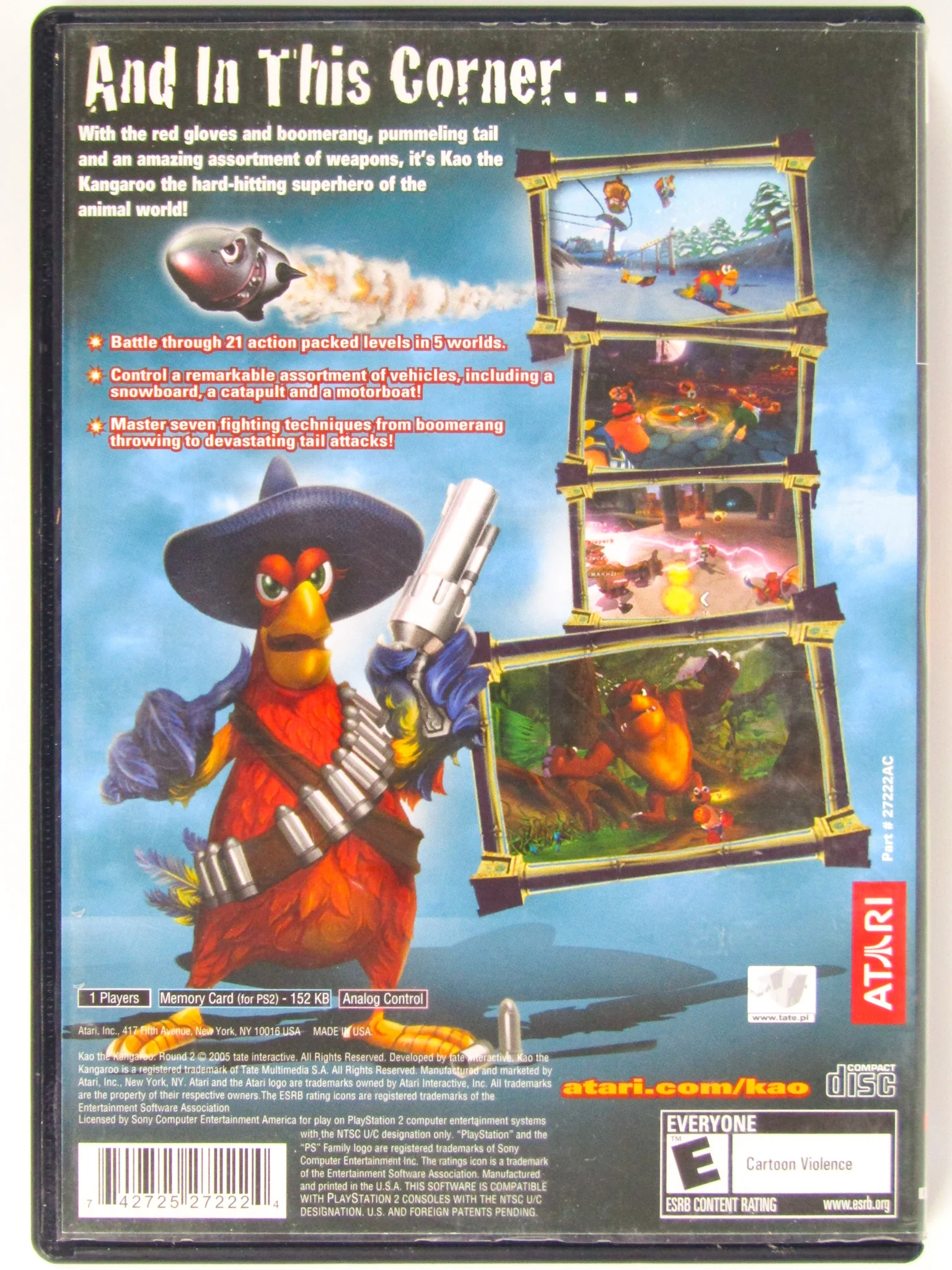 Kao The Kangaroo Round 2 (PlayStation 2 / PS2) - Image 3