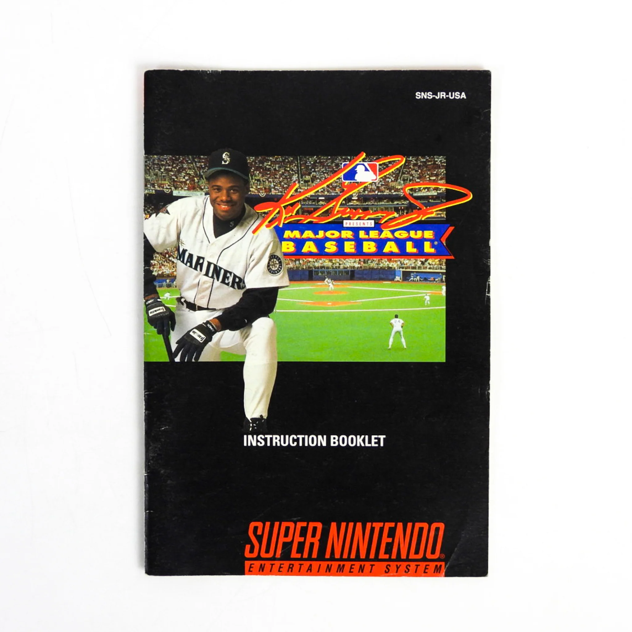 Ken Griffey Jr Major League Baseball [Manual] (Super Nintendo / SNES)