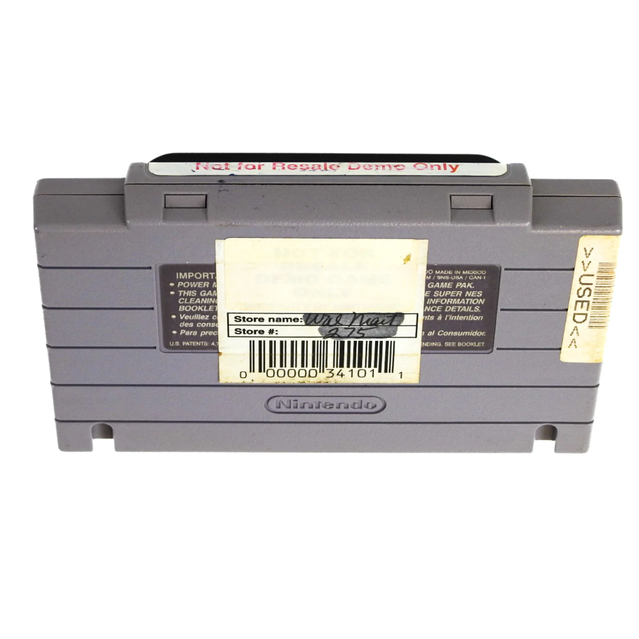 Ken Griffey Jr's Winning Run [Not for Resale] (Super Nintendo / SNES) - Image 2