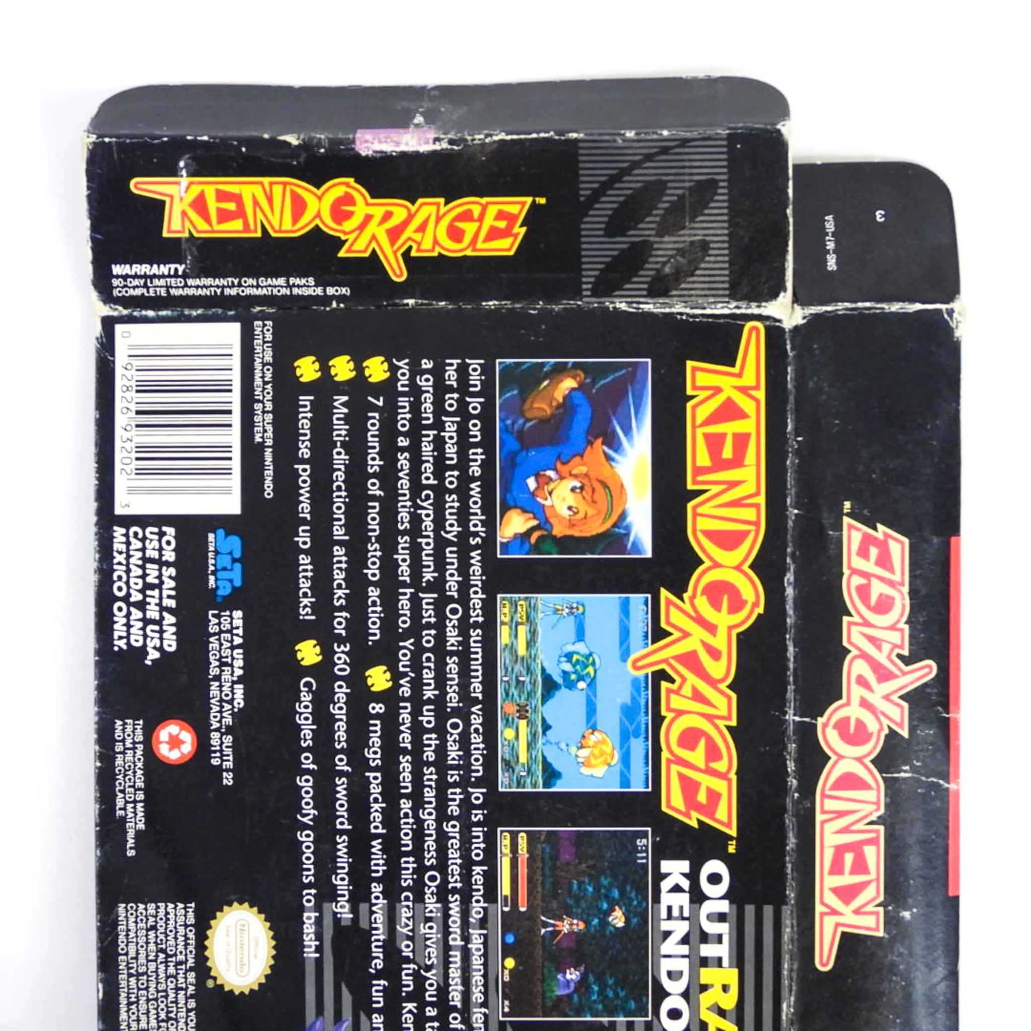 Kendo Rage [Box] (Super Nintendo / SNES) - Image 4