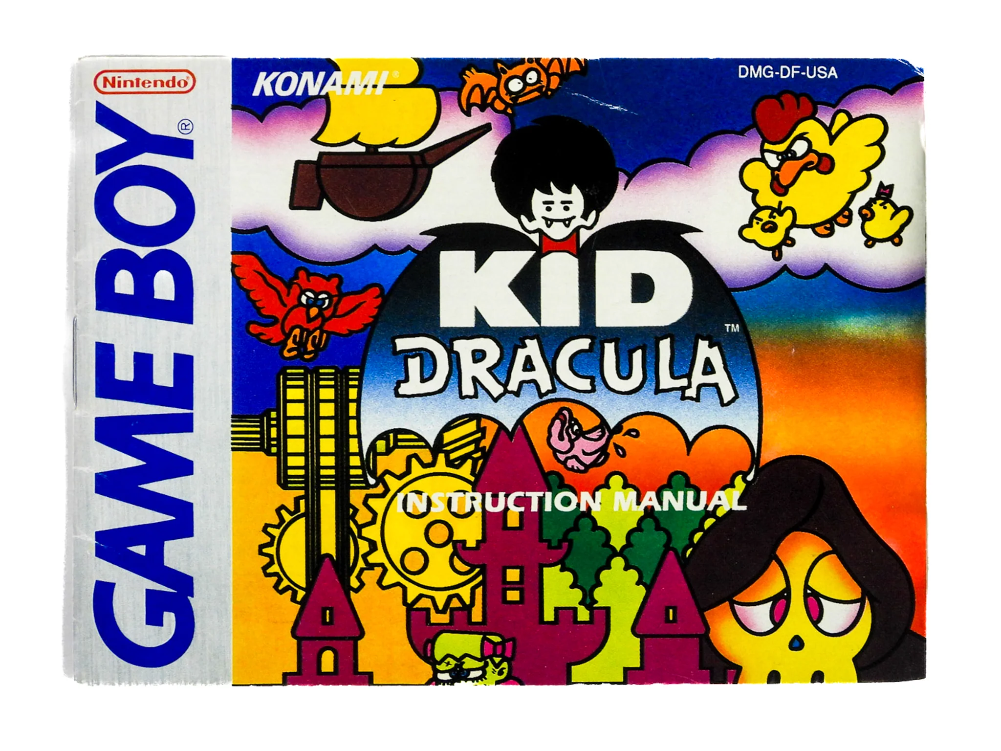Kid Dracula [Manual] (Nintendo Game Boy)