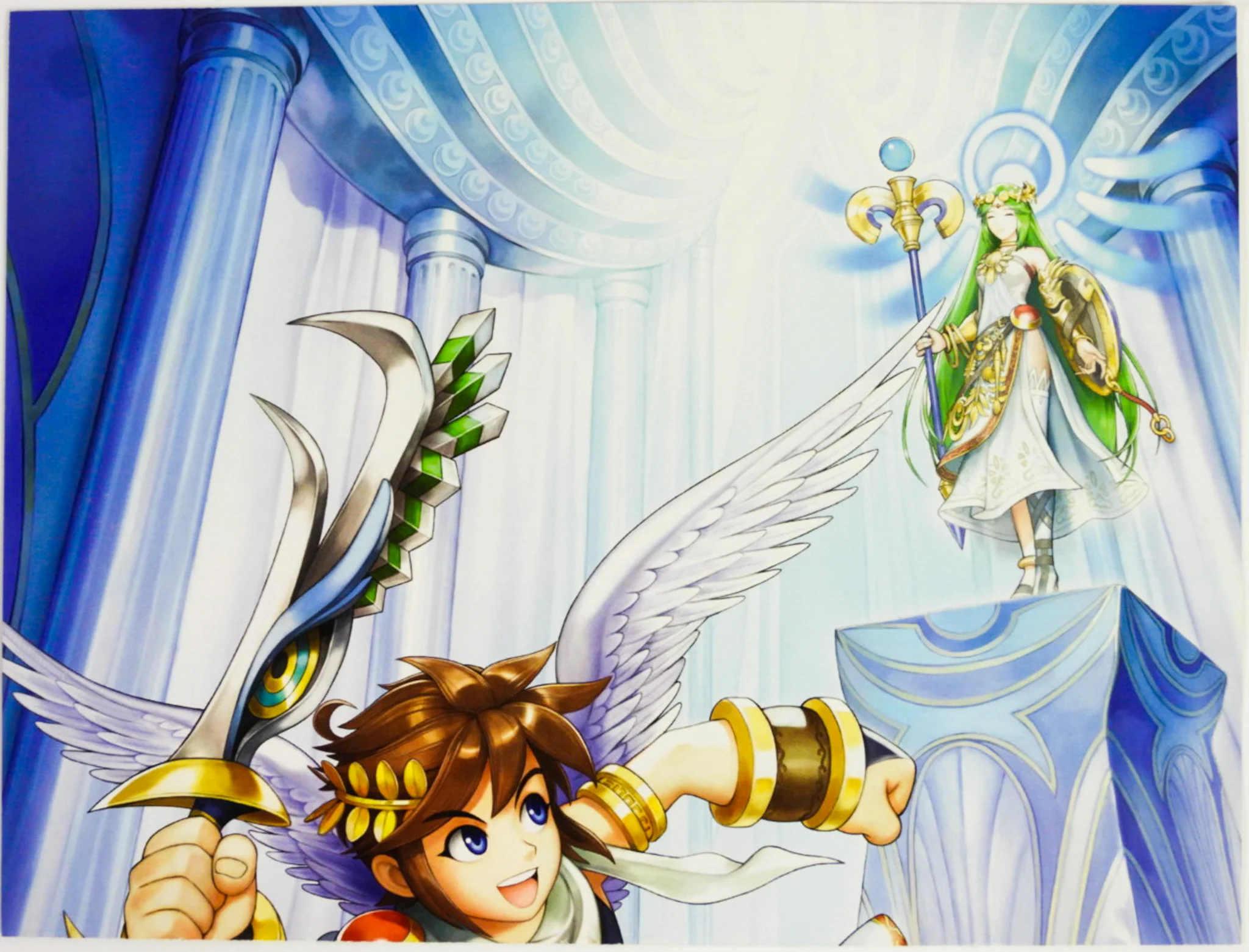 Kid Icarus Uprising And Zelda: Ocarina of Time 3D [Nintendo Power] [Poster] (Nintendo 3DS) - Image 4