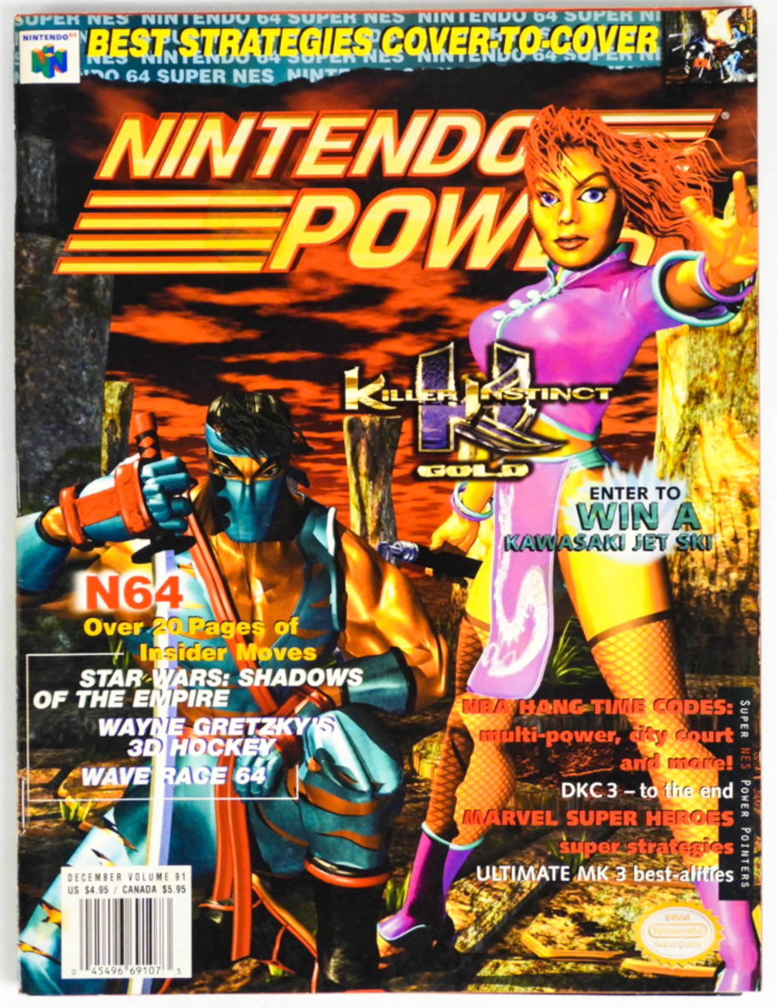 Killer Instinct Gold [Volume 91] [Nintendo Power] (Magazines) - Image 3