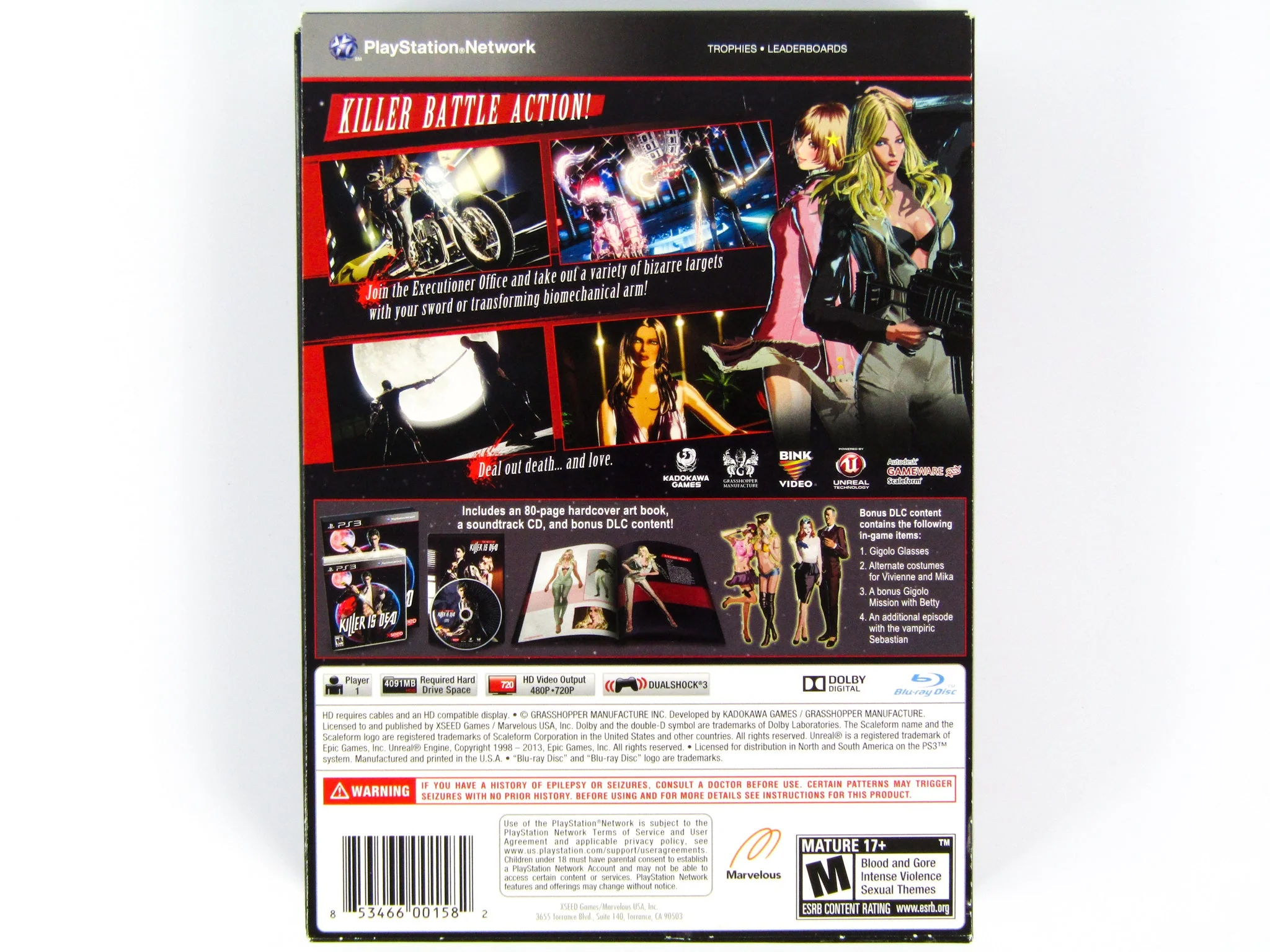 Killer is Dead [Limited Edition] (PlayStation 3 / PS3) - Image 7