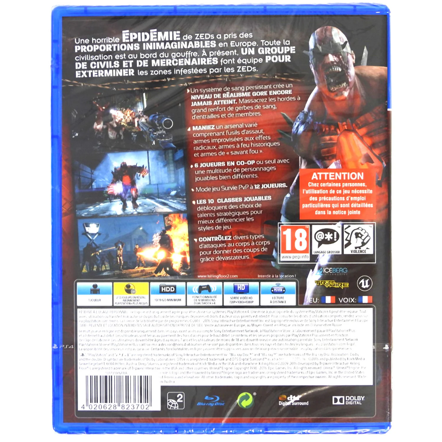 Killing Floor 2 [PAL] (PlayStation 4 / PS4) - Image 2