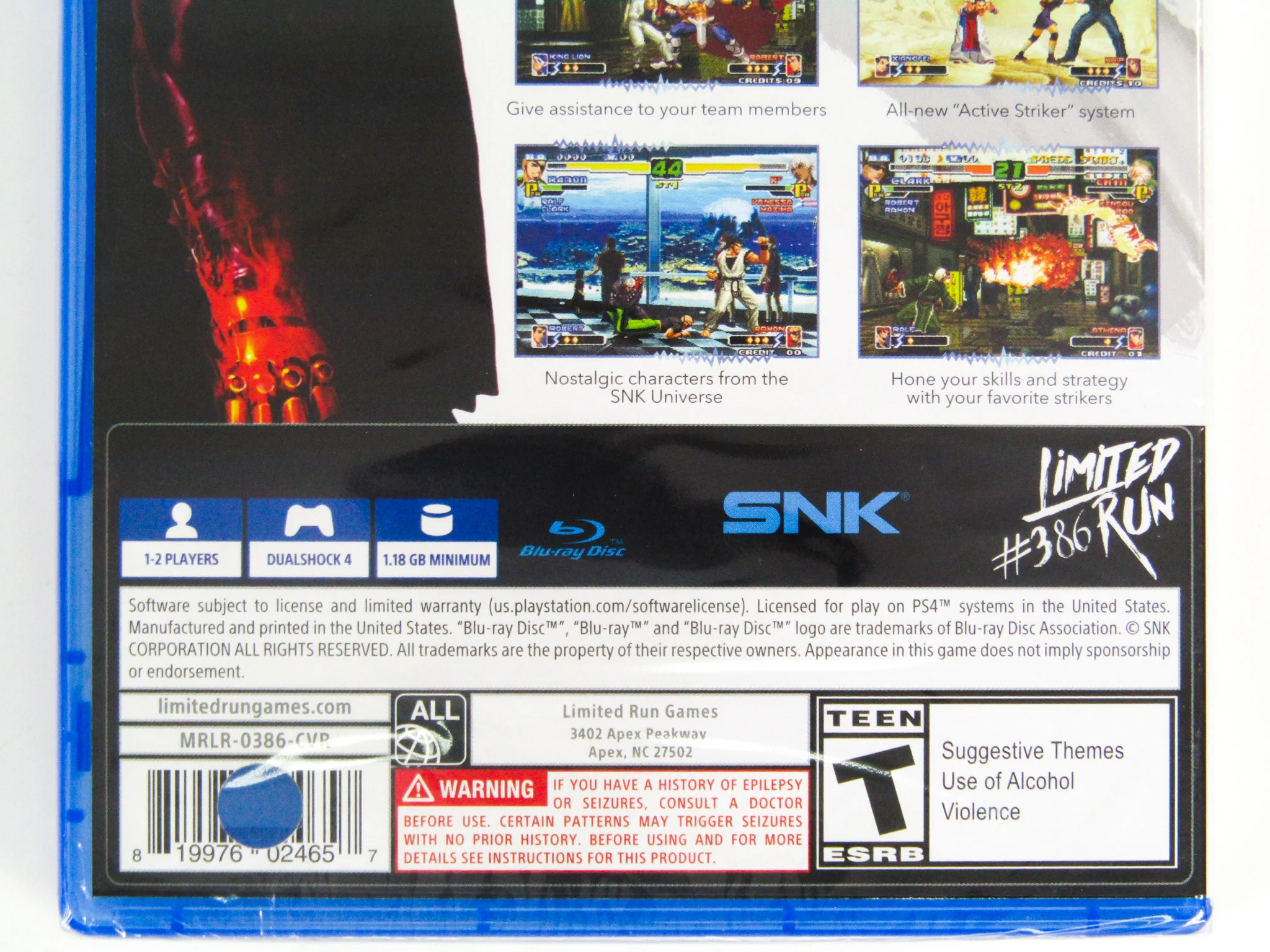 King Of Fighters 2000 [Limited Run Games] (PlayStation 4 / PS4) - Image 2