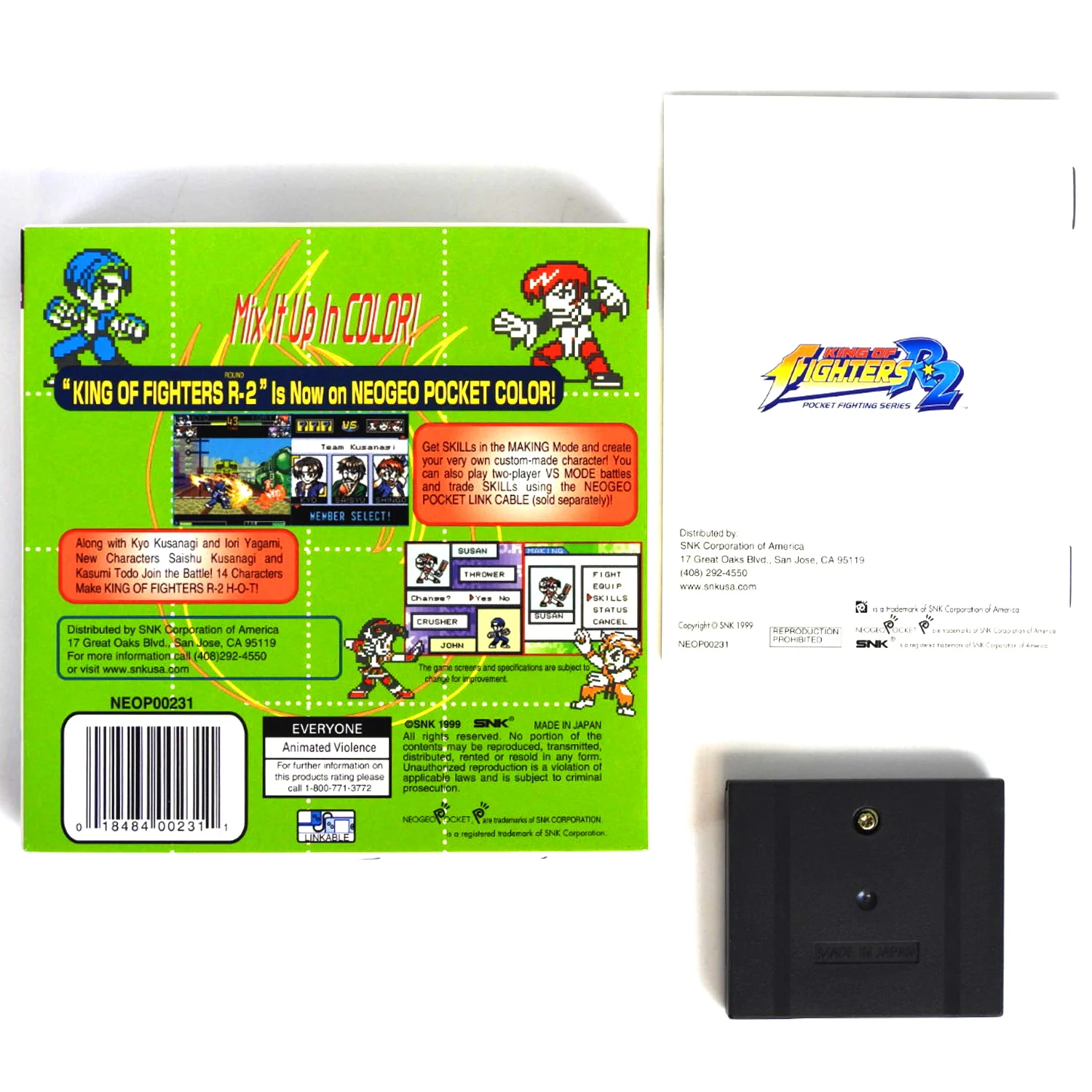 King of Fighters R-2 (Neo Geo Pocket Color) - Image 2