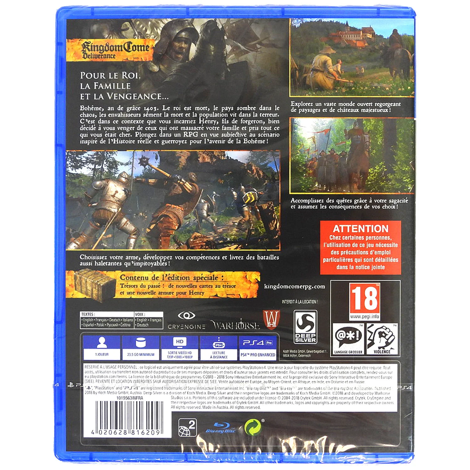 Kingdom Come Deliverance [Special Edition] [PAL] (PlayStation 4 / PS4) - Image 2