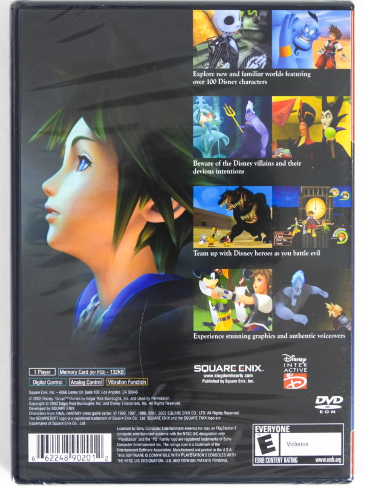 Kingdom Hearts [Greatest Hits] (PlayStation 2 / PS2) - Image 2
