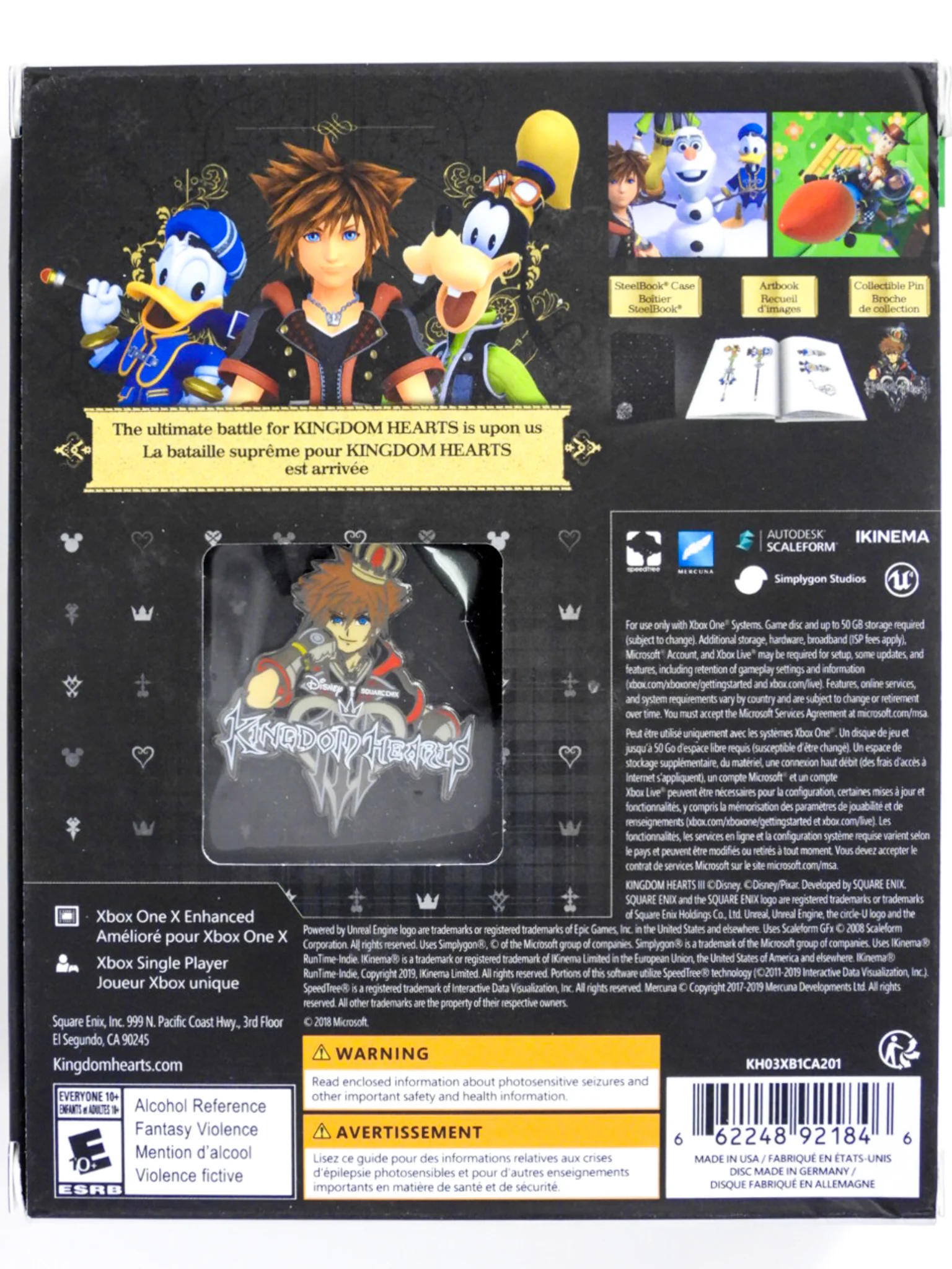 Kingdom Hearts III [Deluxe Edition] (Xbox One) - Image 2