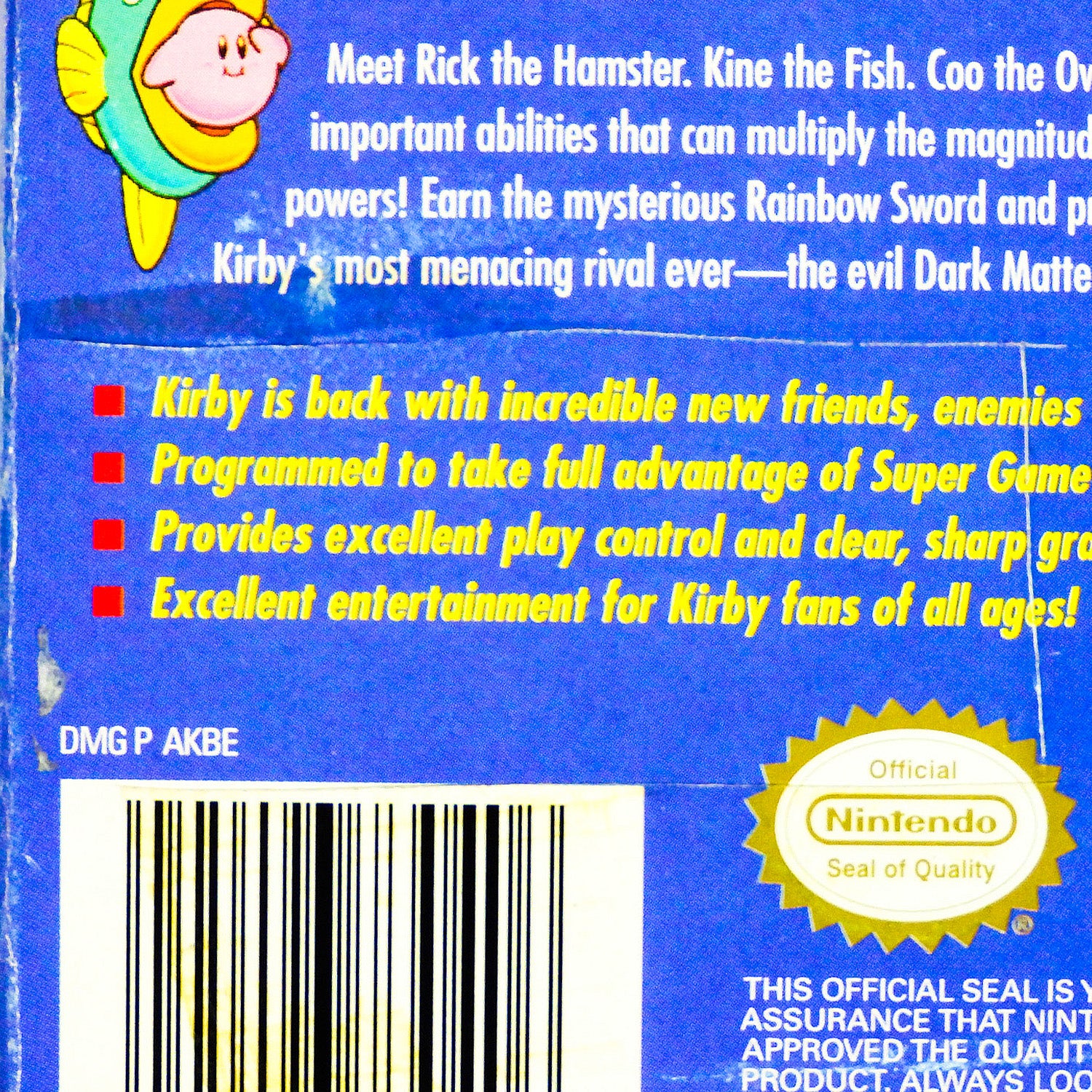 Kirby's Dream Land 2 [Player's Choice] (Nintendo Game Boy) - Image 4