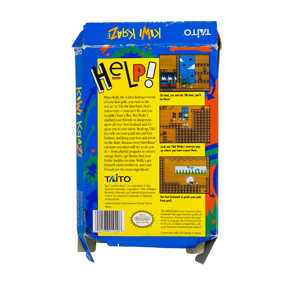 Kiwi Kraze [Box] (Nintendo / NES) - Image 2