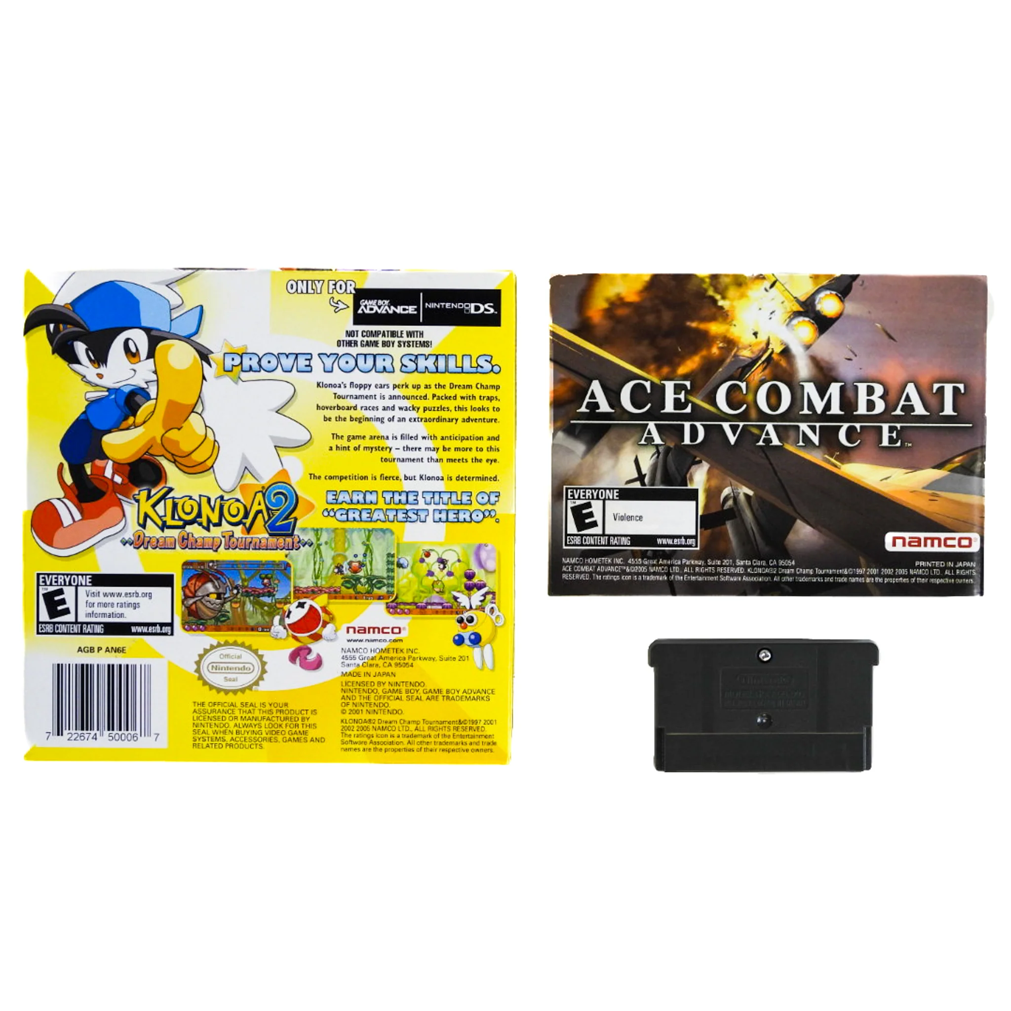 Klonoa 2: Dream Champ Tournament (Nintendo Game Boy Advance / GBA) - Image 2