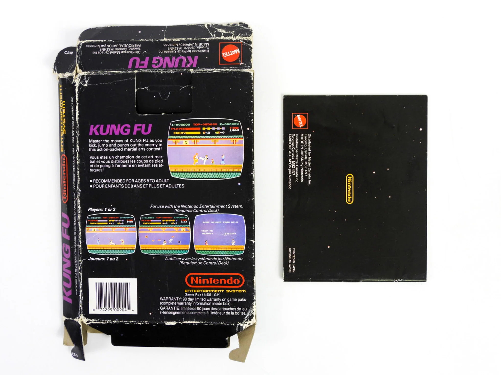 Kung Fu [Box] (Nintendo / NES) - Image 2