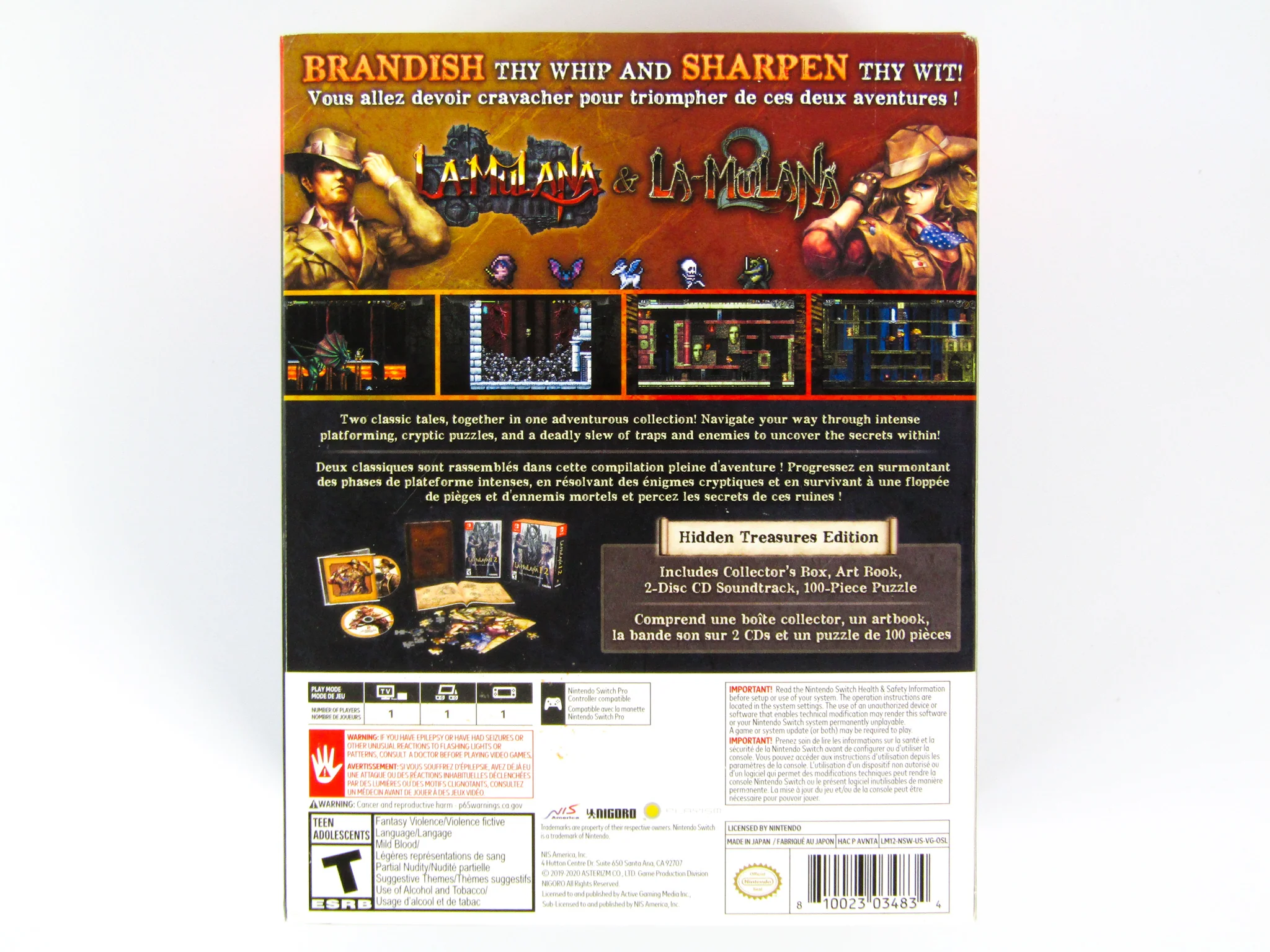 La Mulana 1 & 2 [Hidden Treasures Edition] (Nintendo Switch) - Image 2