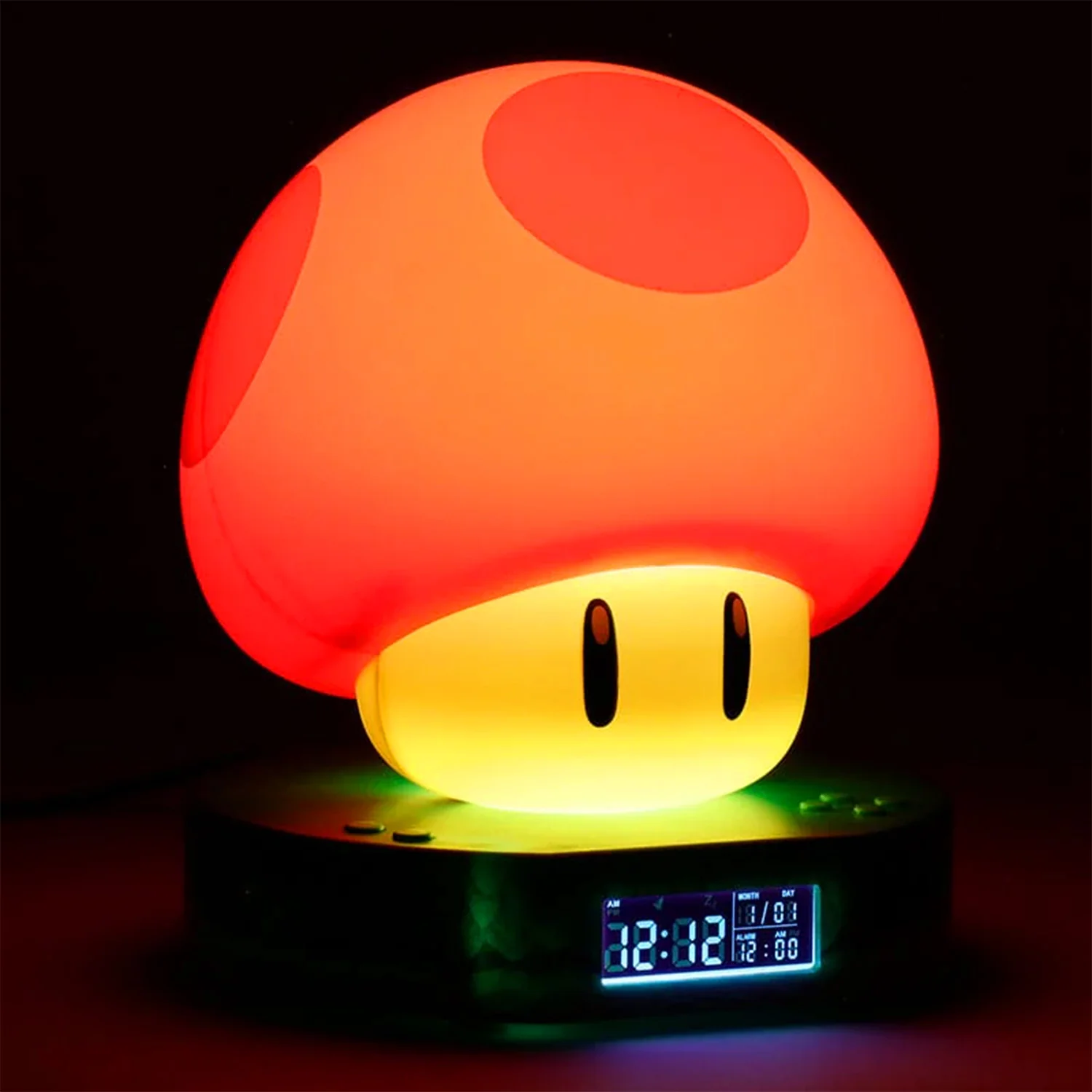 Lampe réveil matin digital Super Mario super champignon - Image 3
