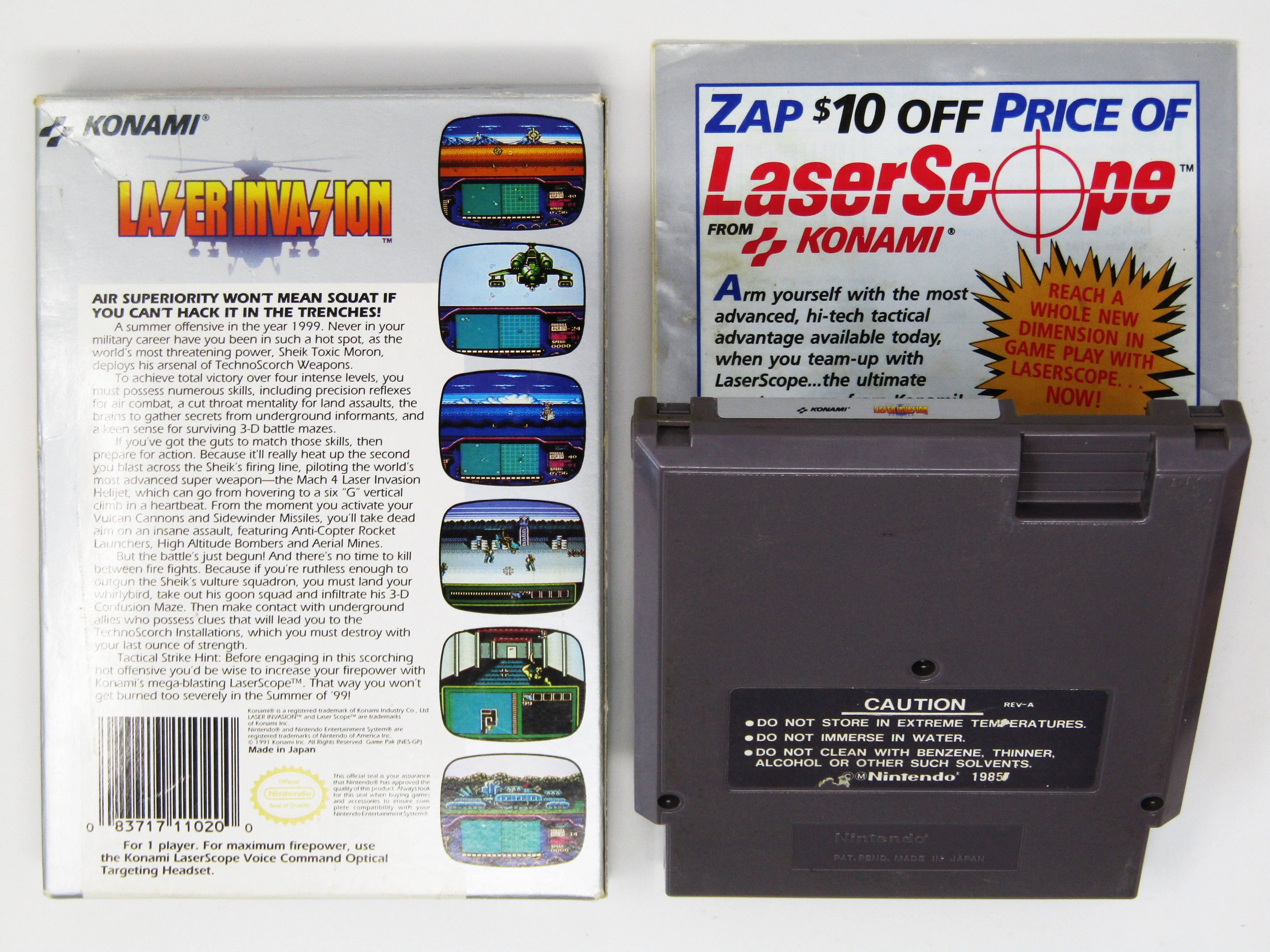 Laser Invasion (Nintendo / NES) - Image 4