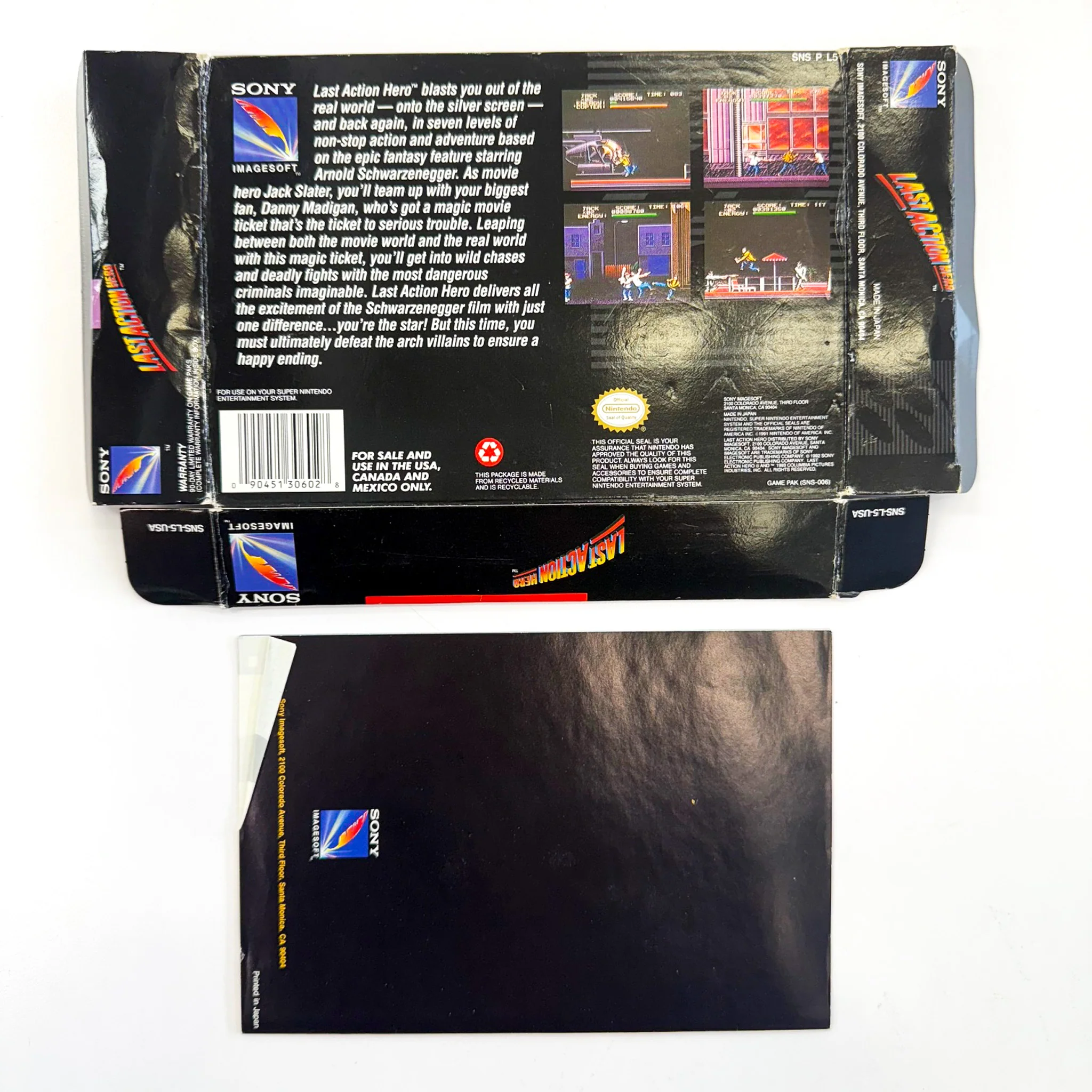 Last Action Hero [Box] (Super Nintendo / SNES) - Image 2