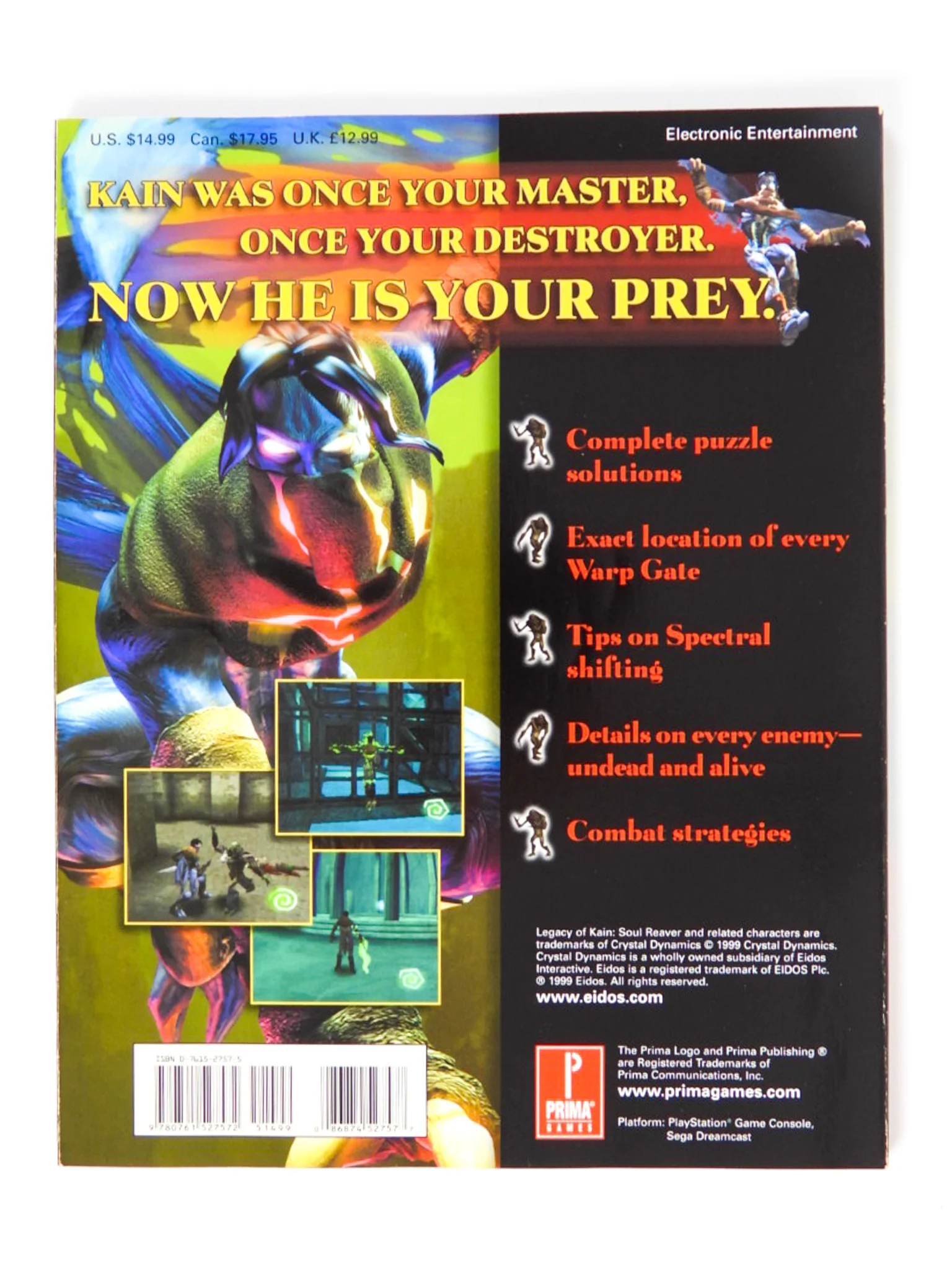 Legacy Of Kain Soul Reaver [Prima Games] (Game Guide) - Image 2