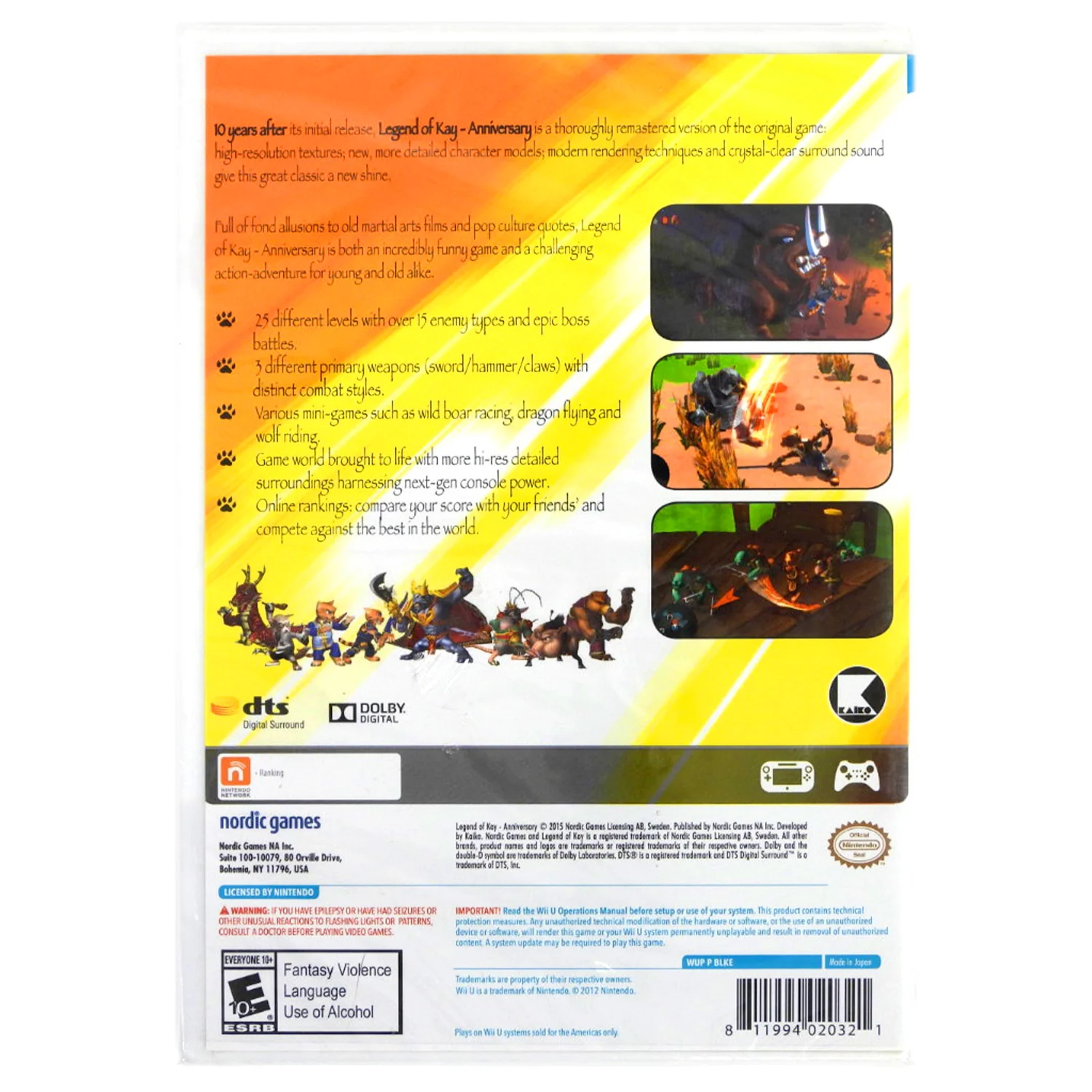 Legend Of Kay Anniversary (Nintendo Wii U) - Image 4