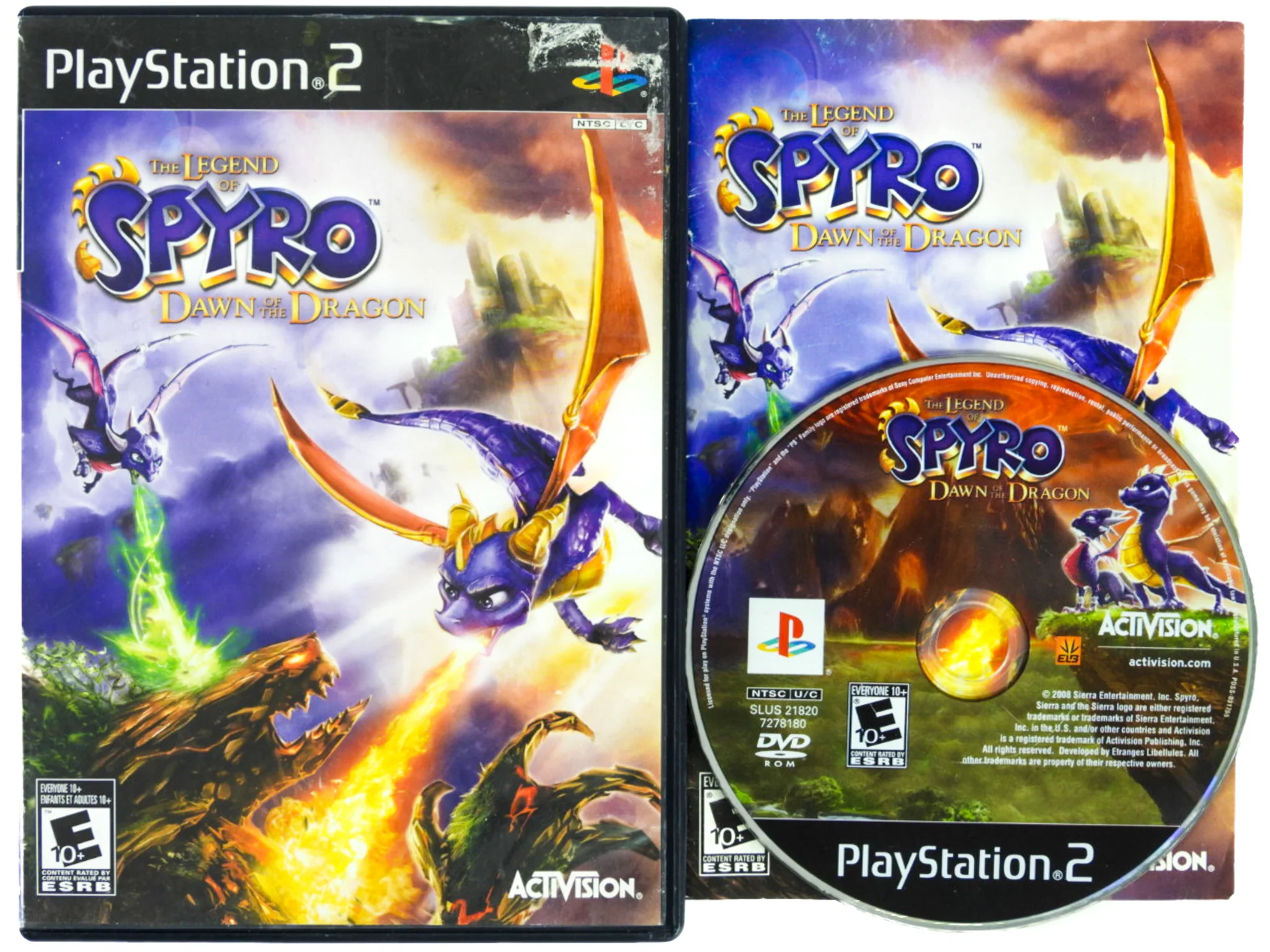 Legend Of Spyro Dawn Of The Dragon (PlayStation 2 / PS2) - Image 2