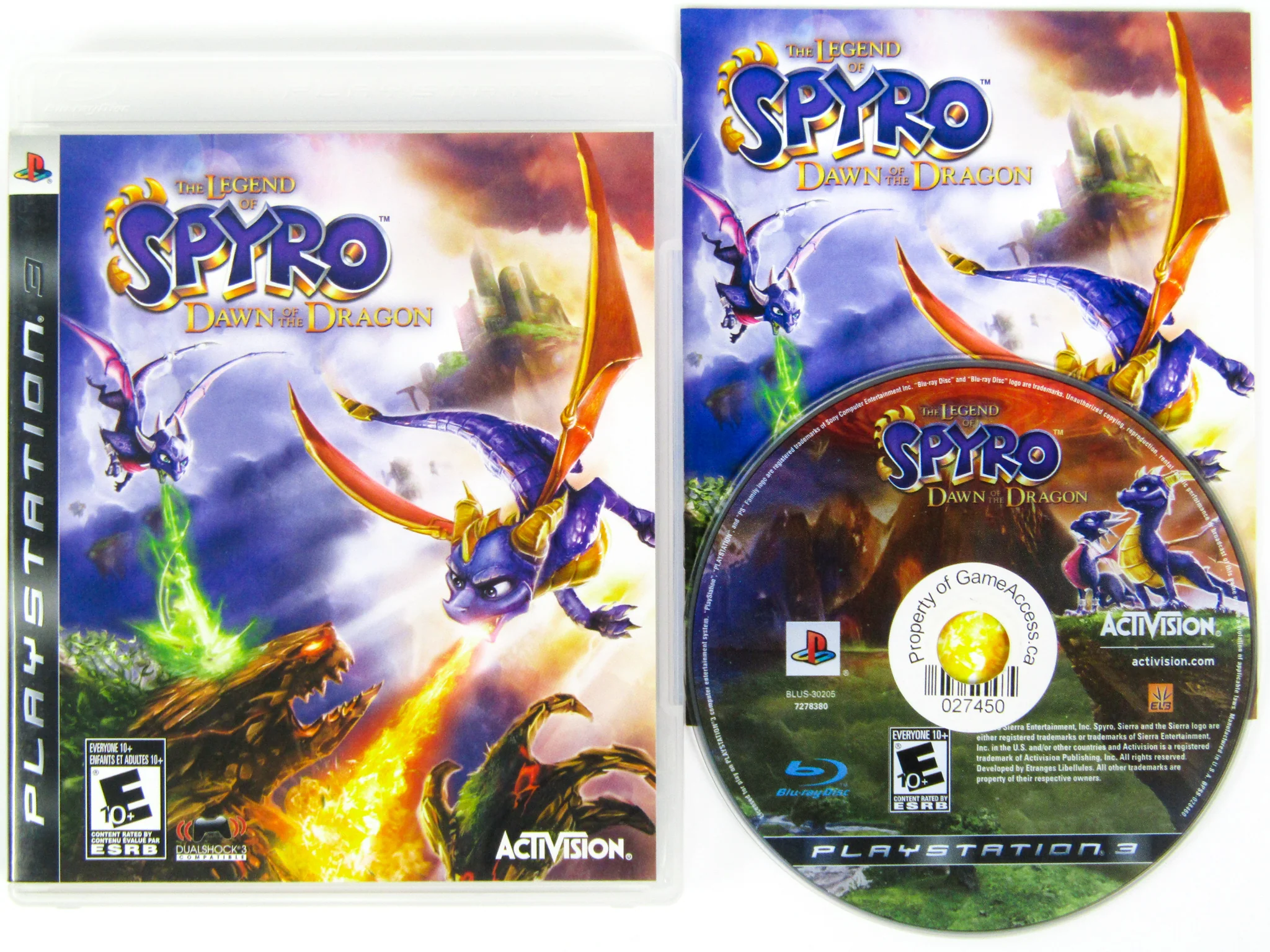 Legend Of Spyro Dawn Of The Dragon (PlayStation 3 / PS3) - Image 2