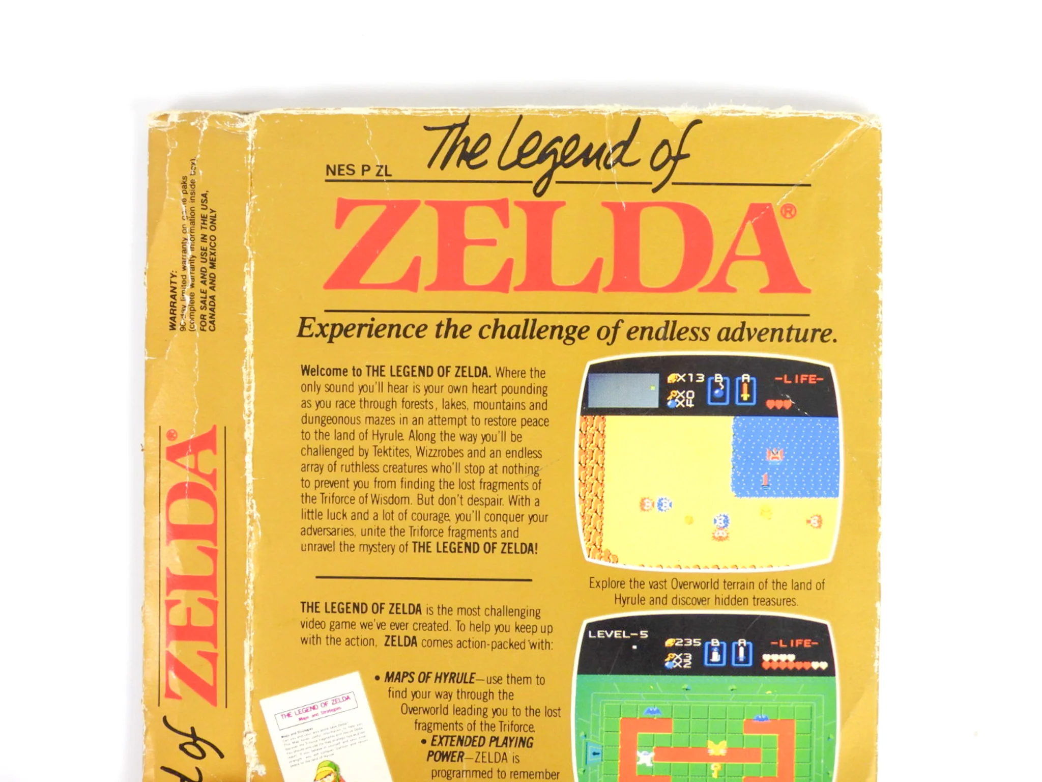 Legend Of Zelda [Box] (Nintendo / NES) - Image 4