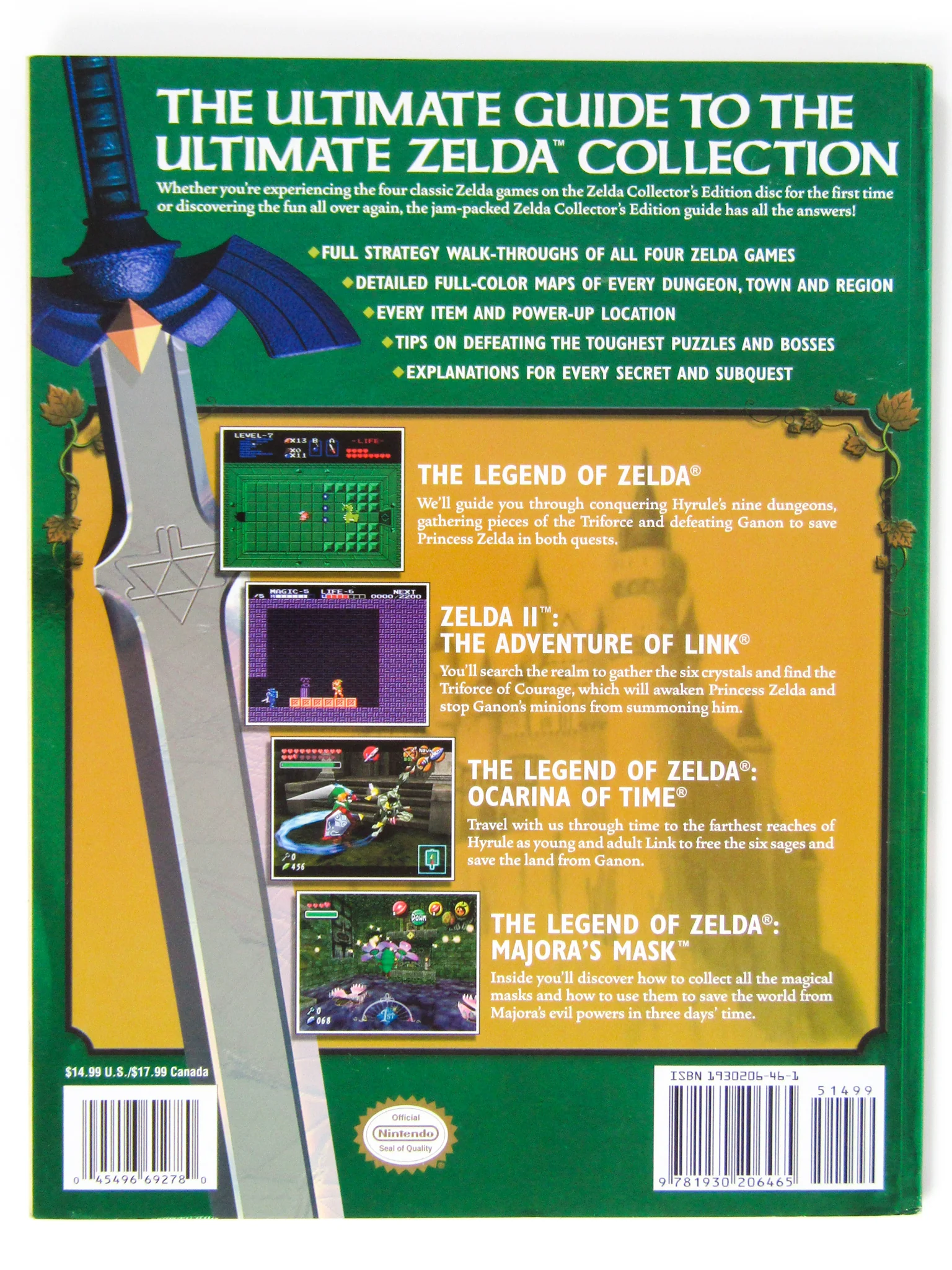 Legend Of Zelda Collector's Edition GameCube [Nintendo Power] (Game Guide) - Image 2
