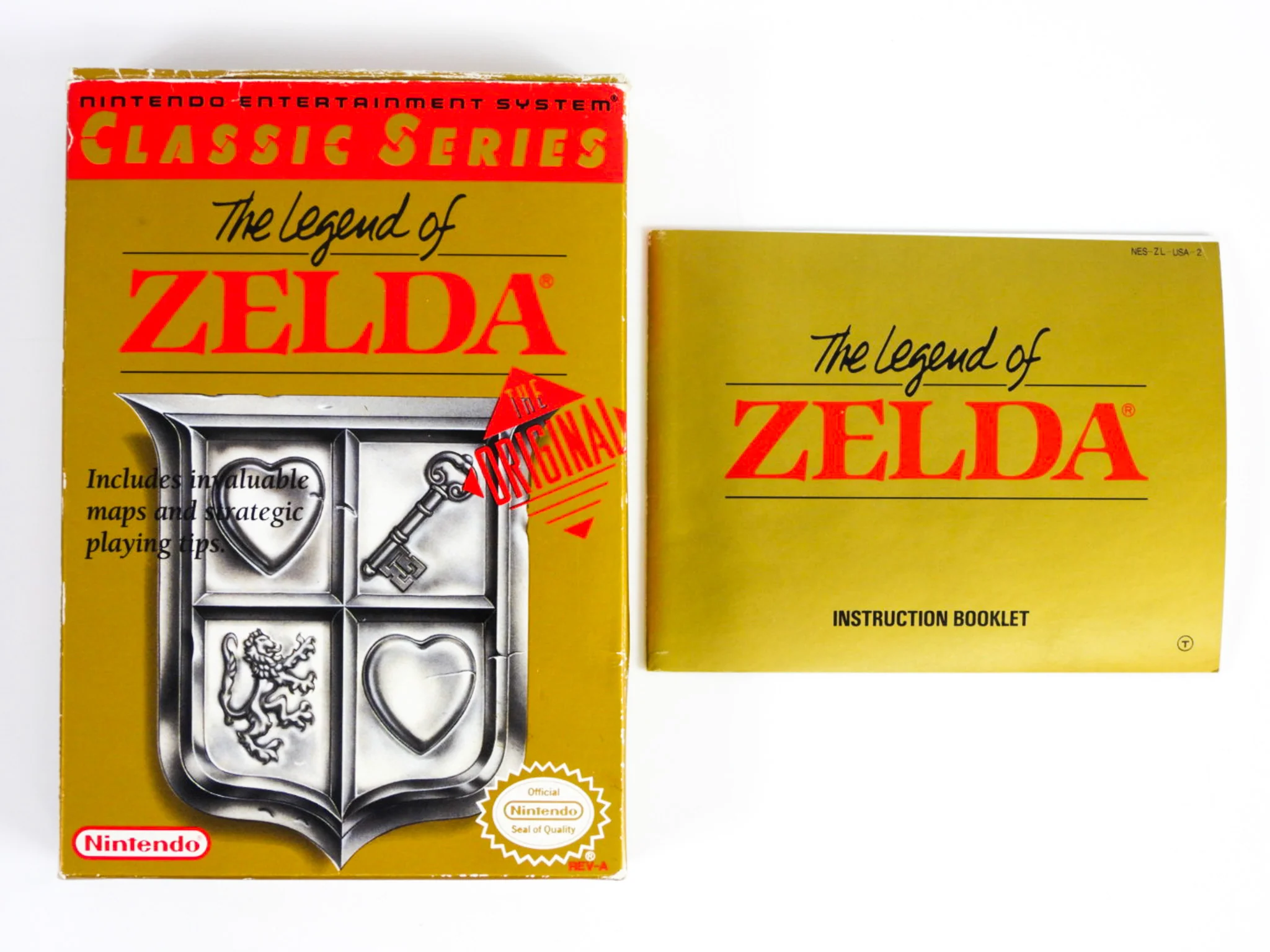 Legend Of Zelda [Gray Cart] (Nintendo / NES) - Image 3