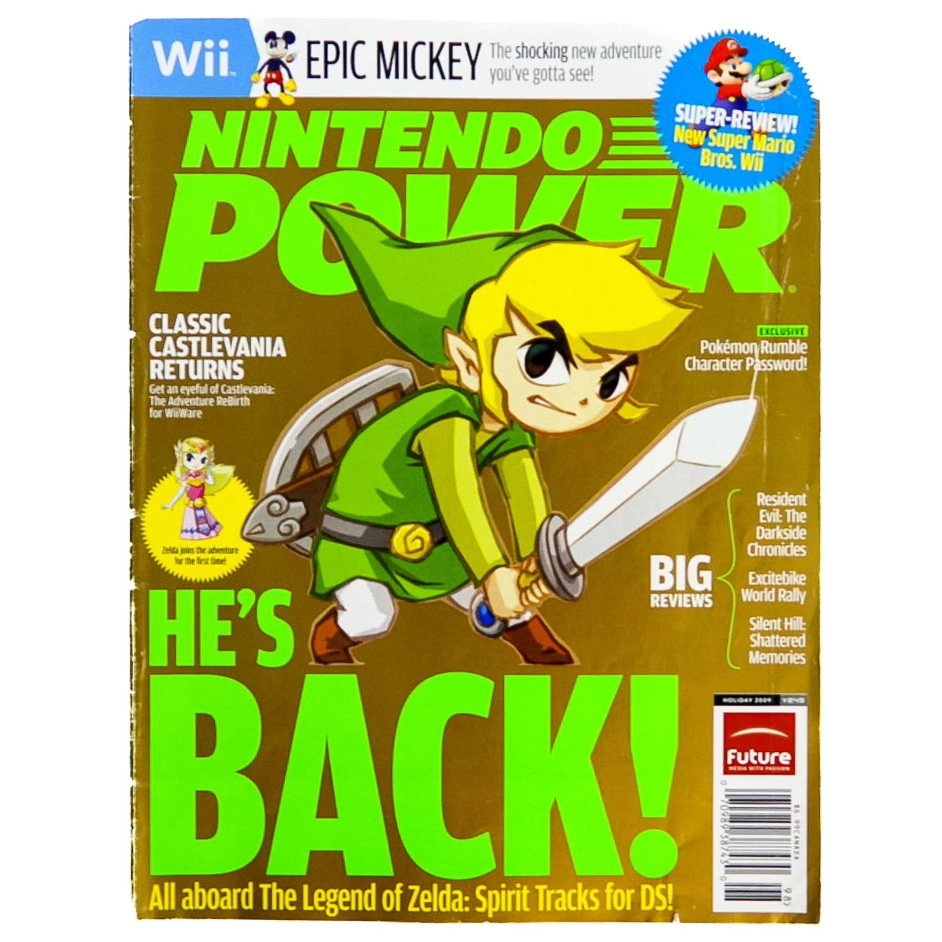 Legend Of Zelda: Spirit Tracks [Volume 249] [Nintendo Power] (Magazines)