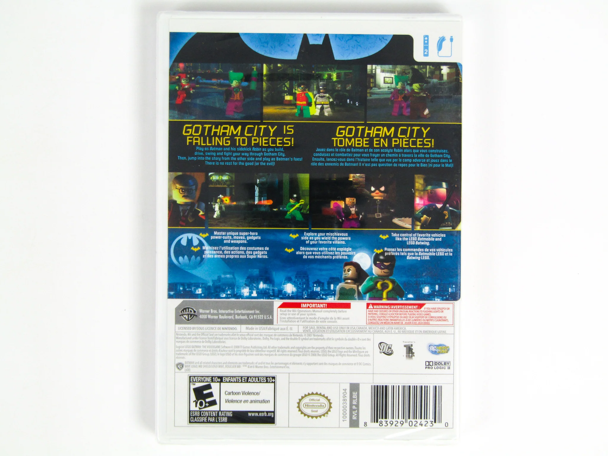 LEGO Batman The Videogame (Nintendo Wii) - Image 2