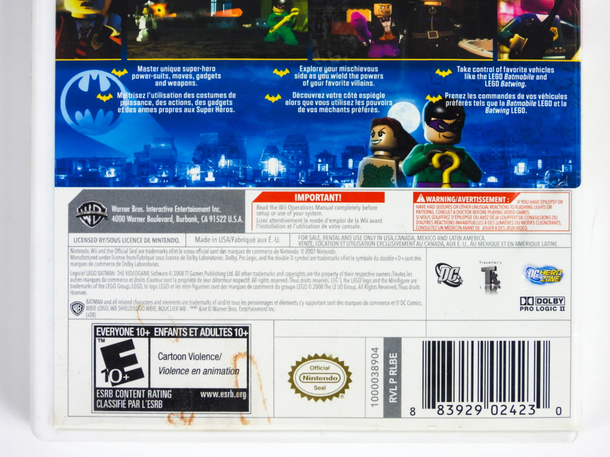 LEGO Batman The Videogame (Nintendo Wii) - Image 7